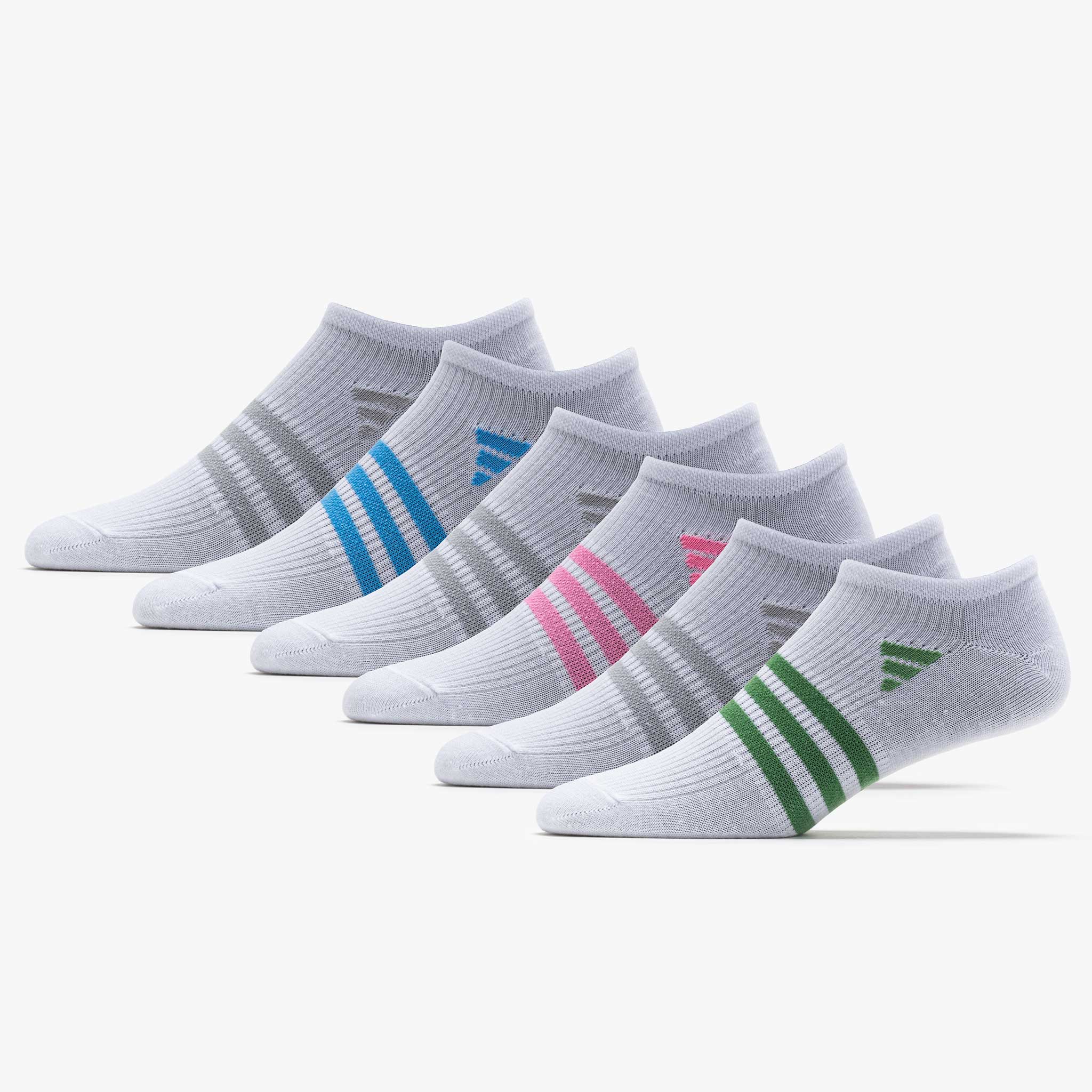 adidas Superlite No Show Socks 6-Pack Women's – Holabird Sports