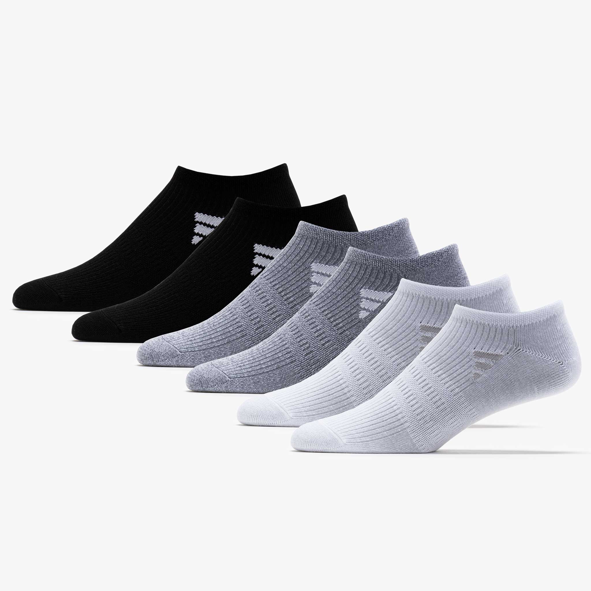 Adidas Comfortable No Show Socks Adidas Superlite No Show Socks 6-Pack  Women's – Holabird Sports