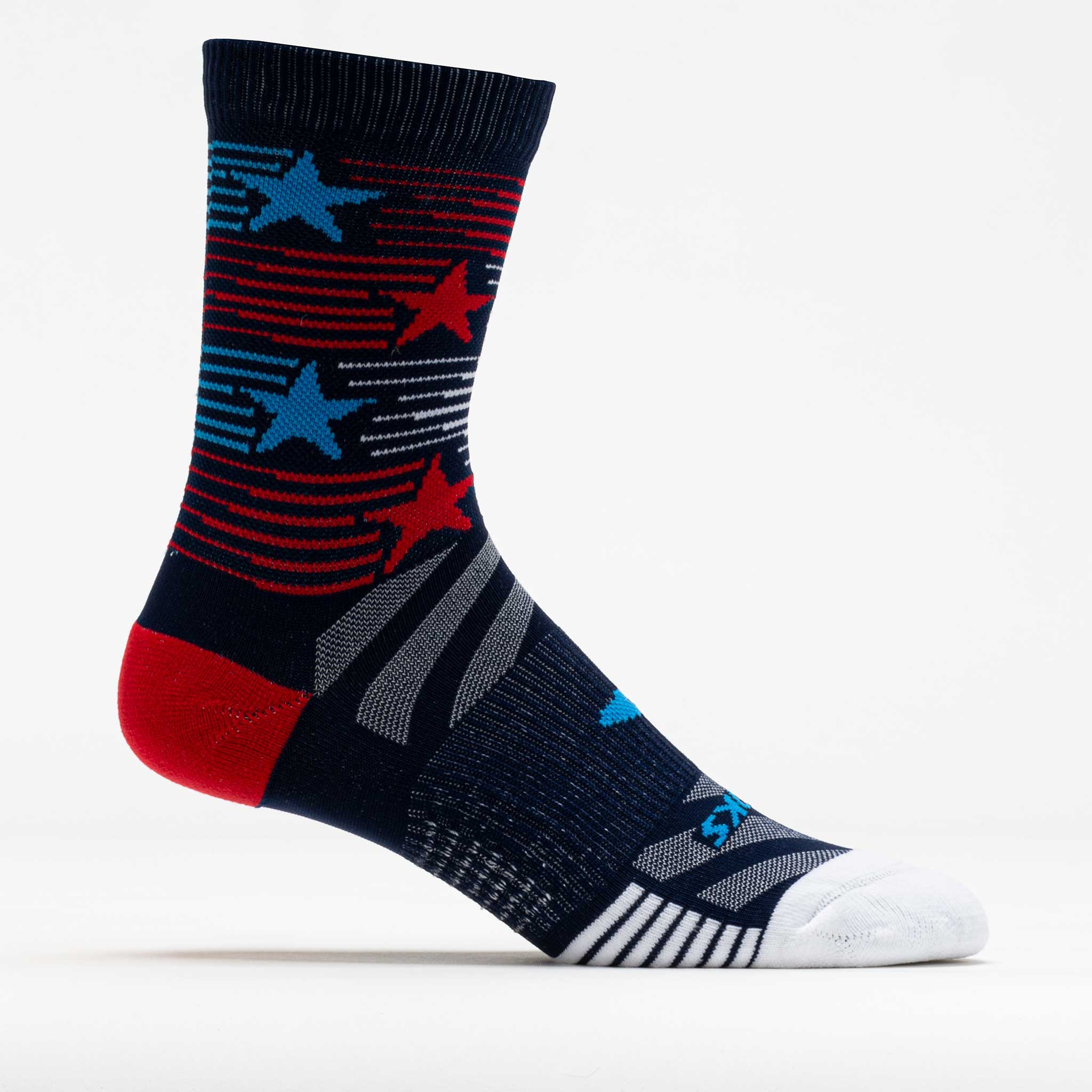 Brooks Run USA 2024 Ghost Lite Crew Sock Holabird Sports