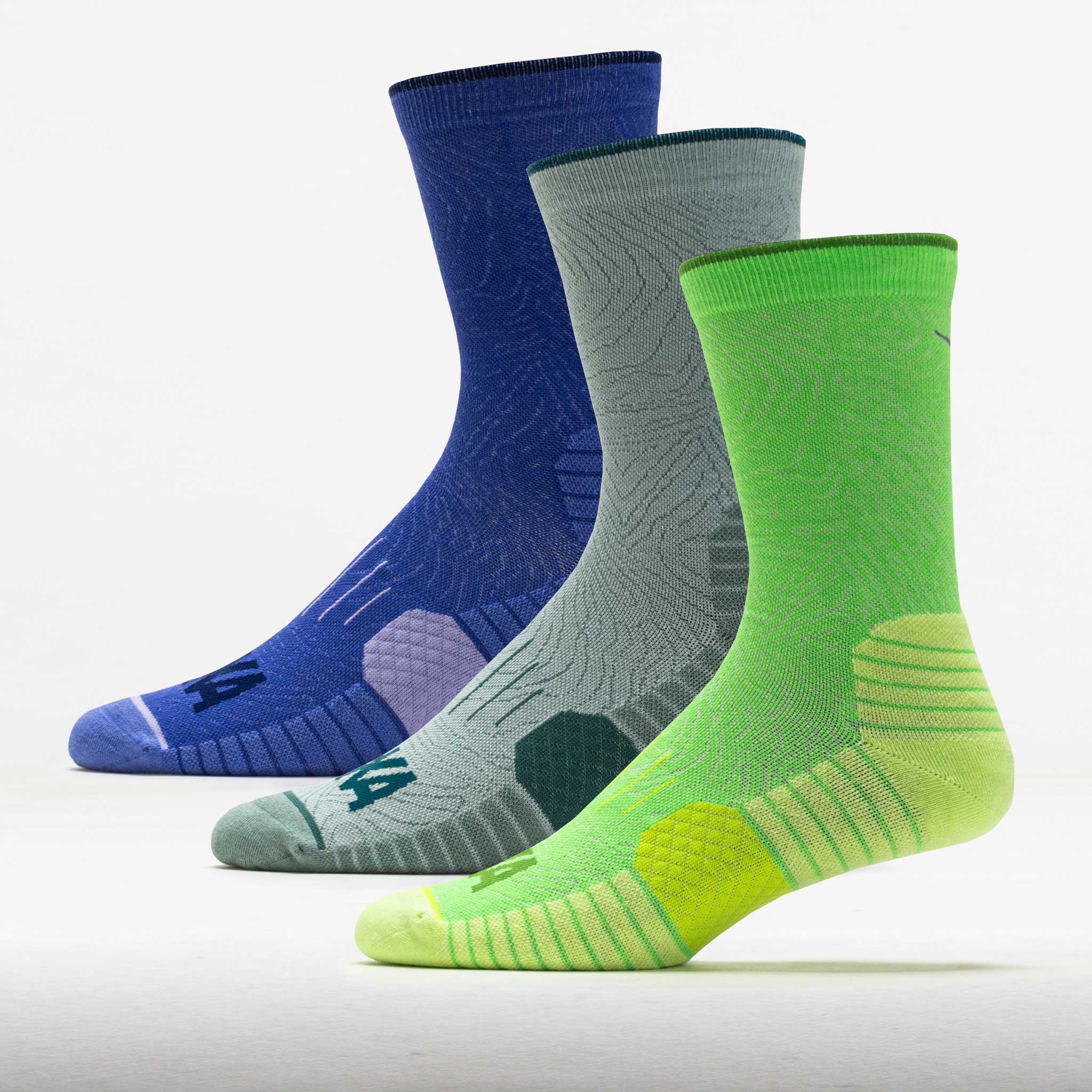 HOKA Crew Run Sock 3-Pack