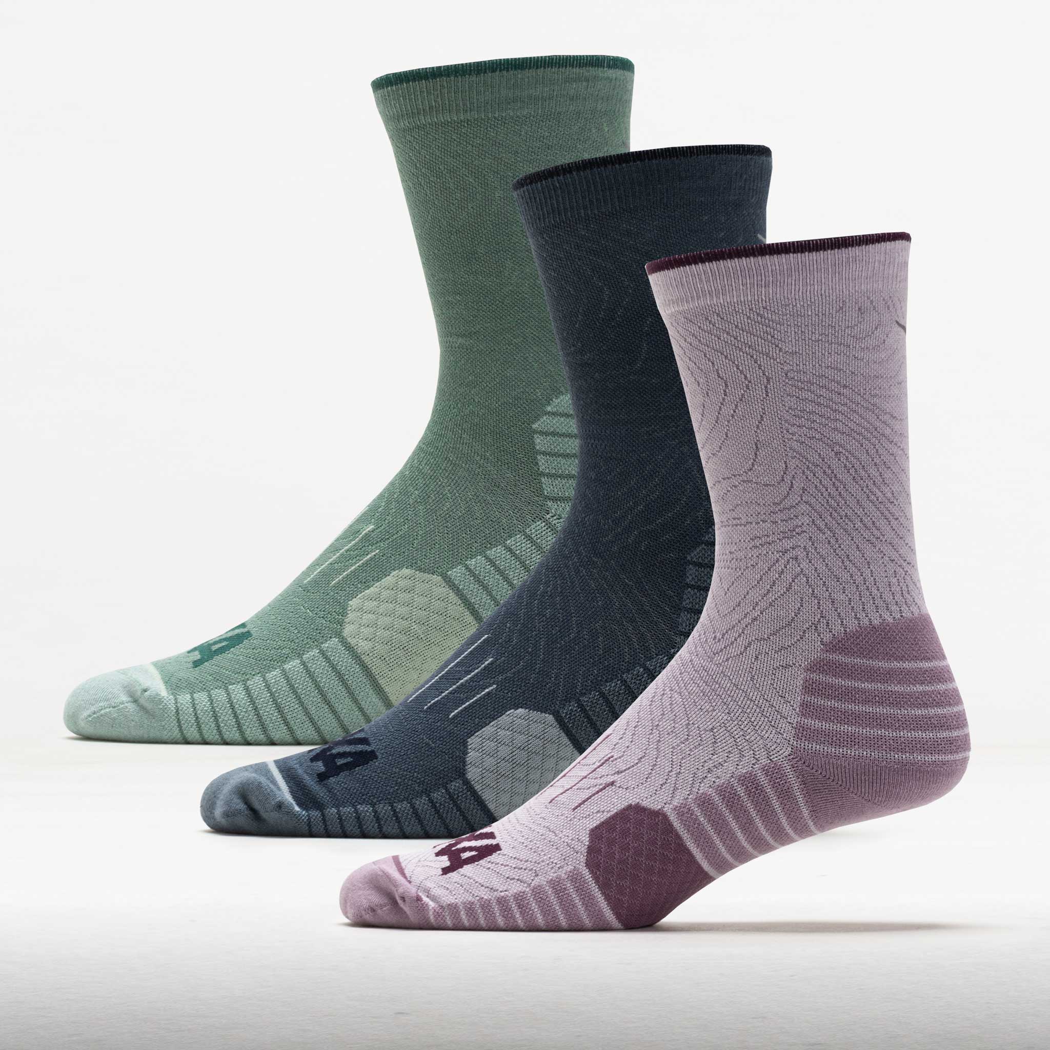 HOKA Crew Run Sock 3-Pack