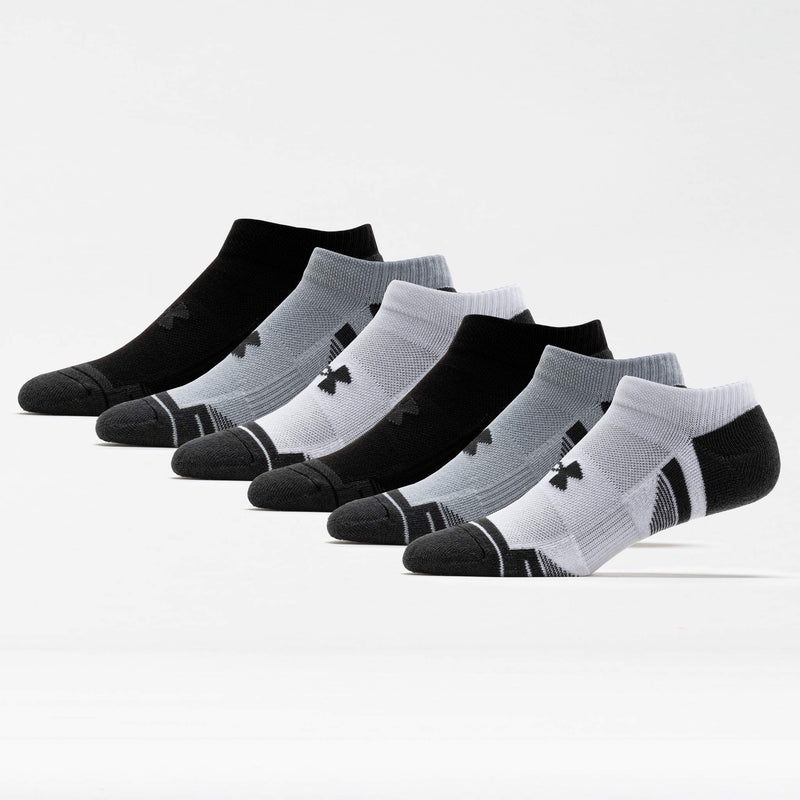 Under Armour Performance Tech No Show Socks 6-Pack