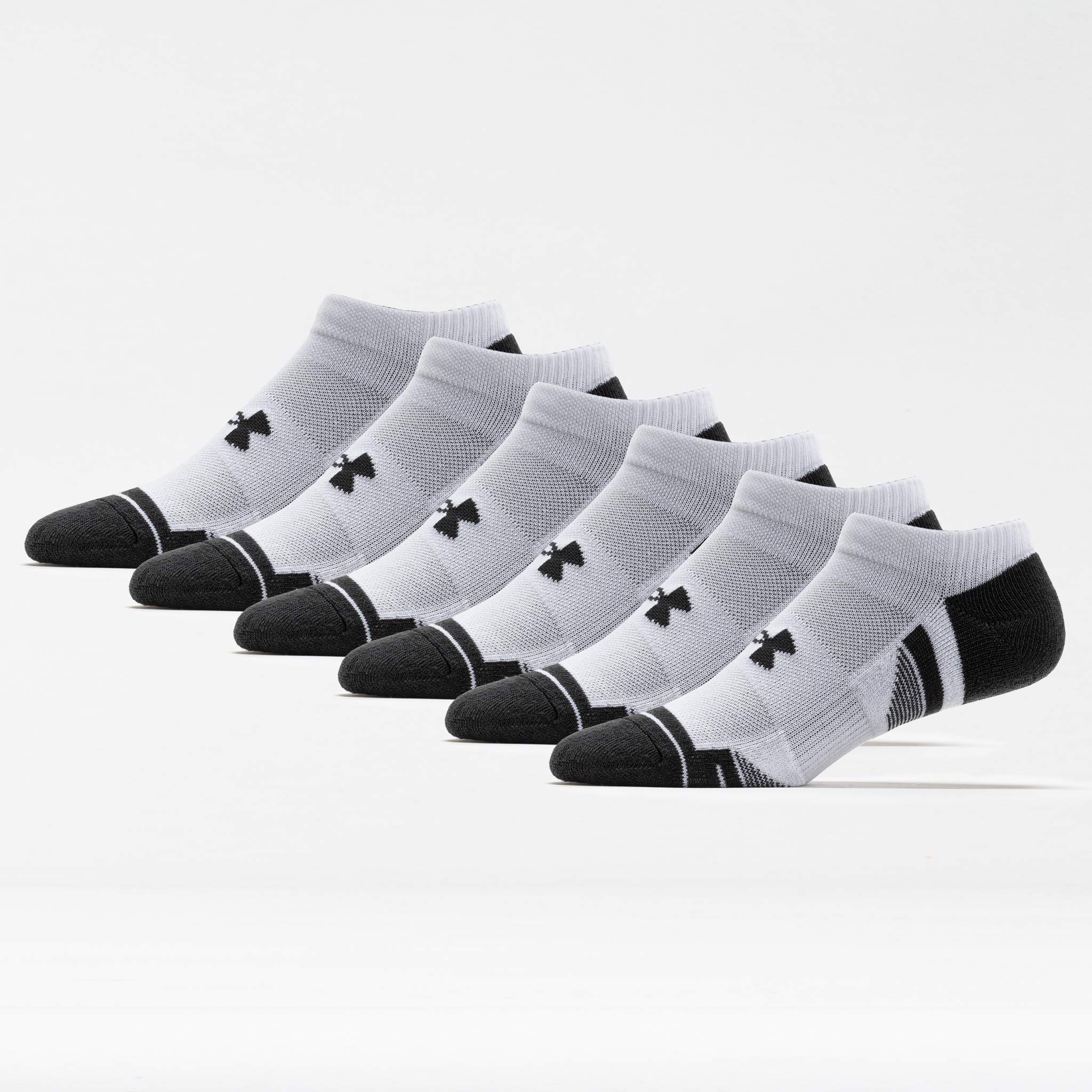 Under Armour Performance Tech No Show Socks 6-Pack