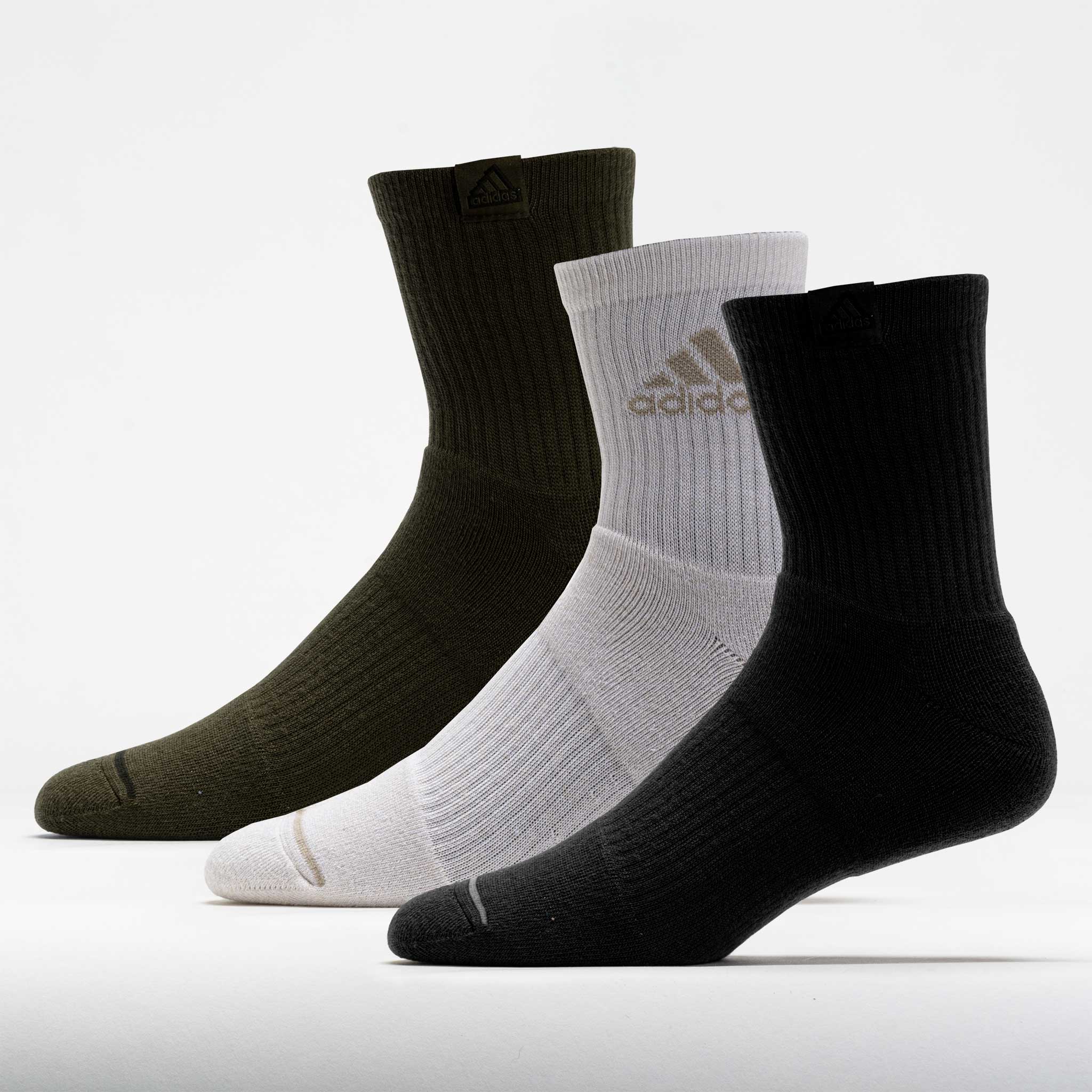 adidas Cushioned Sport 3.0 High Quarter Socks Men's 3 Pack