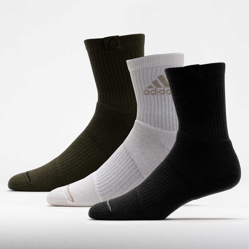 adidas Cushioned Sport 3.0 High Quarter Socks Men's 3 Pack