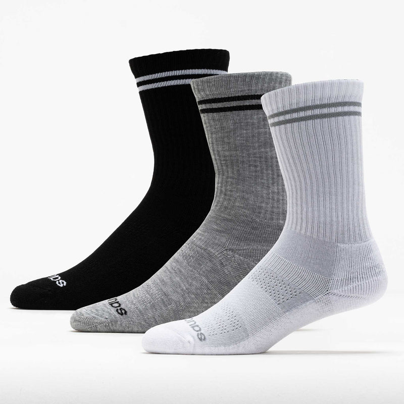 Saucony Inferno Cushioned Crew Socks (3 Pack)