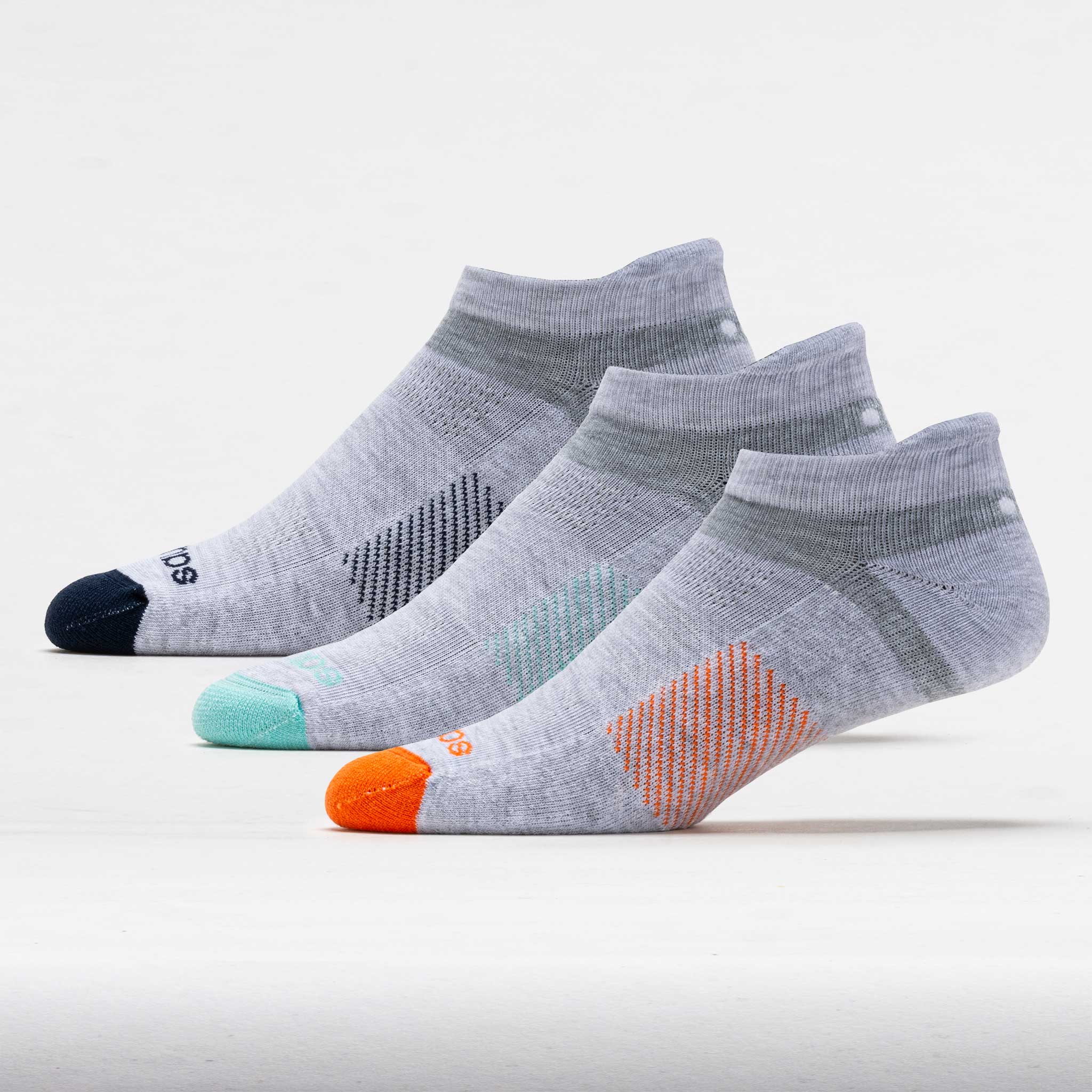 Saucony Inferno Cushioned No Show Tab Socks (3 Pack)