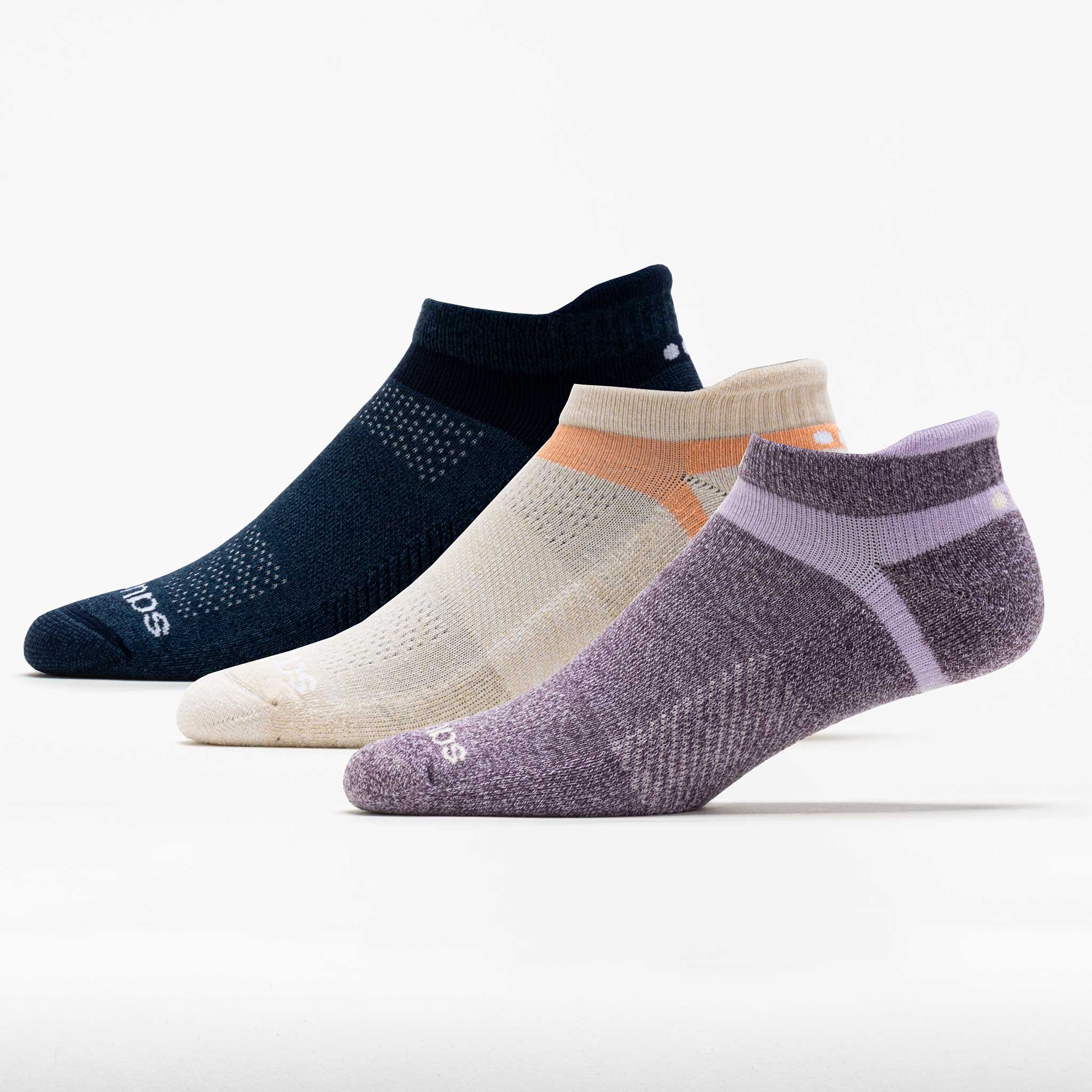 Saucony Inferno Cushioned No Show Tab Socks (3 Pack)