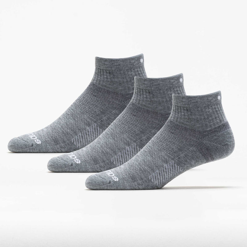 Saucony Inferno Cushioned Quarter Socks (3 Pack)