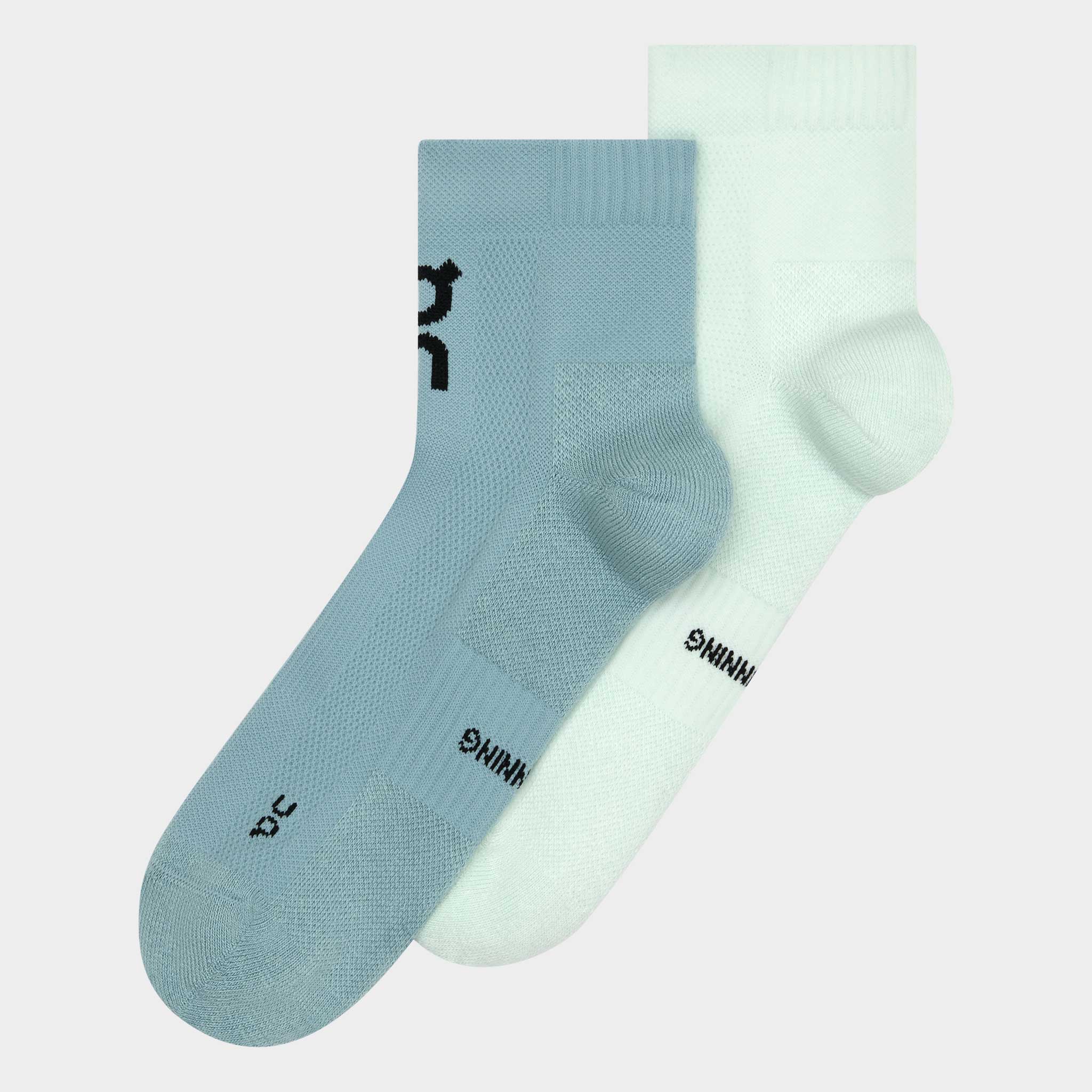 On Core Run Sock Mid (2 Pack)