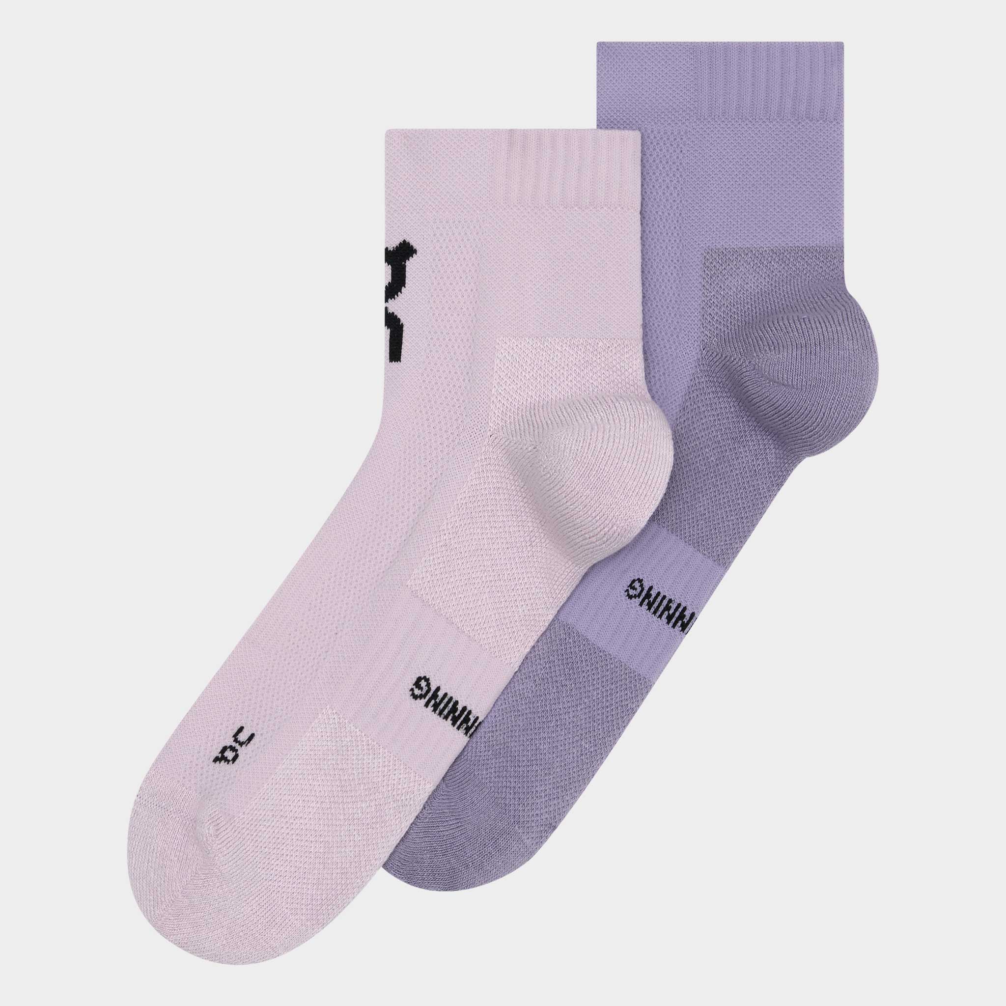 On Core Run Sock Mid (2 Pack)
