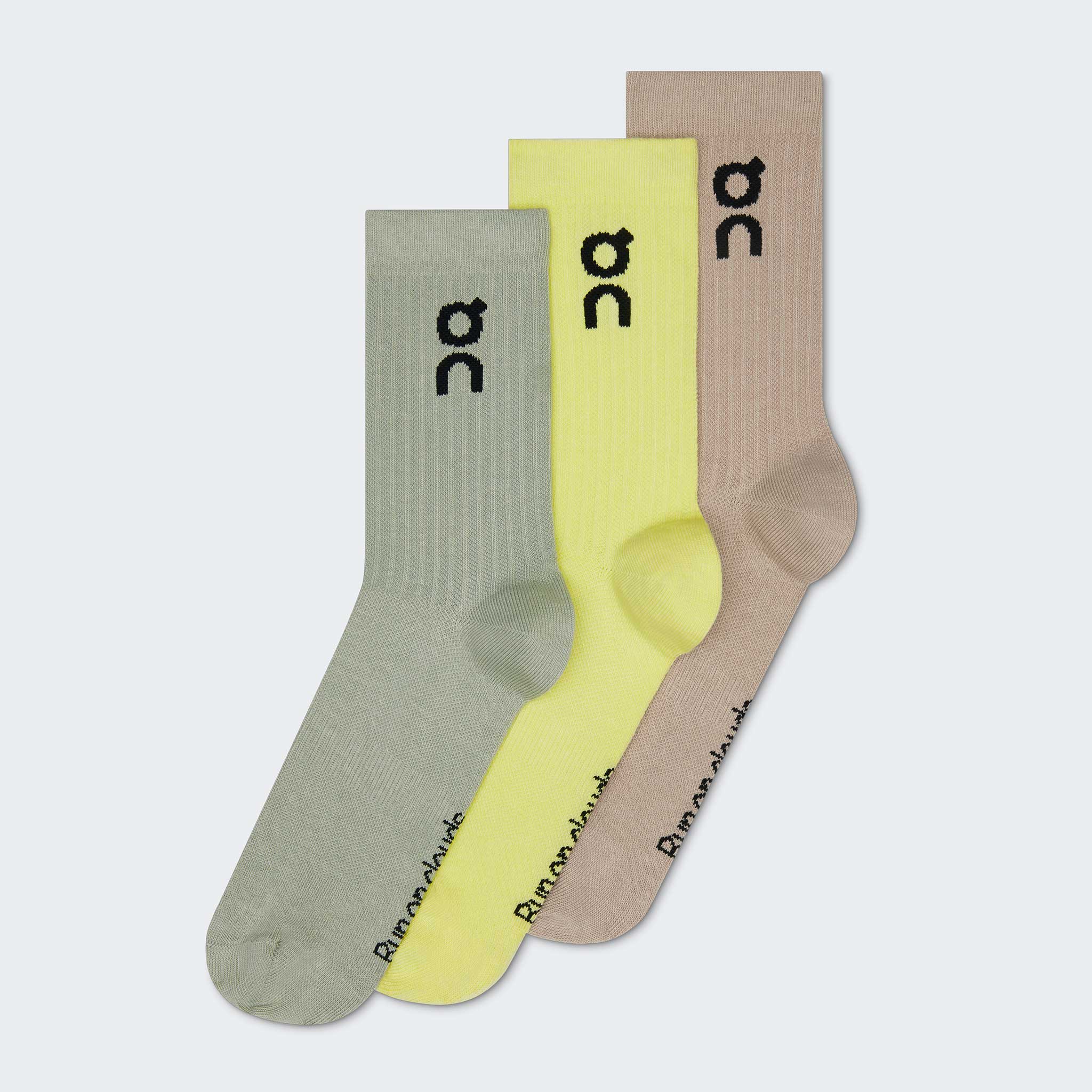 On Logo Sock High (3 Pack)