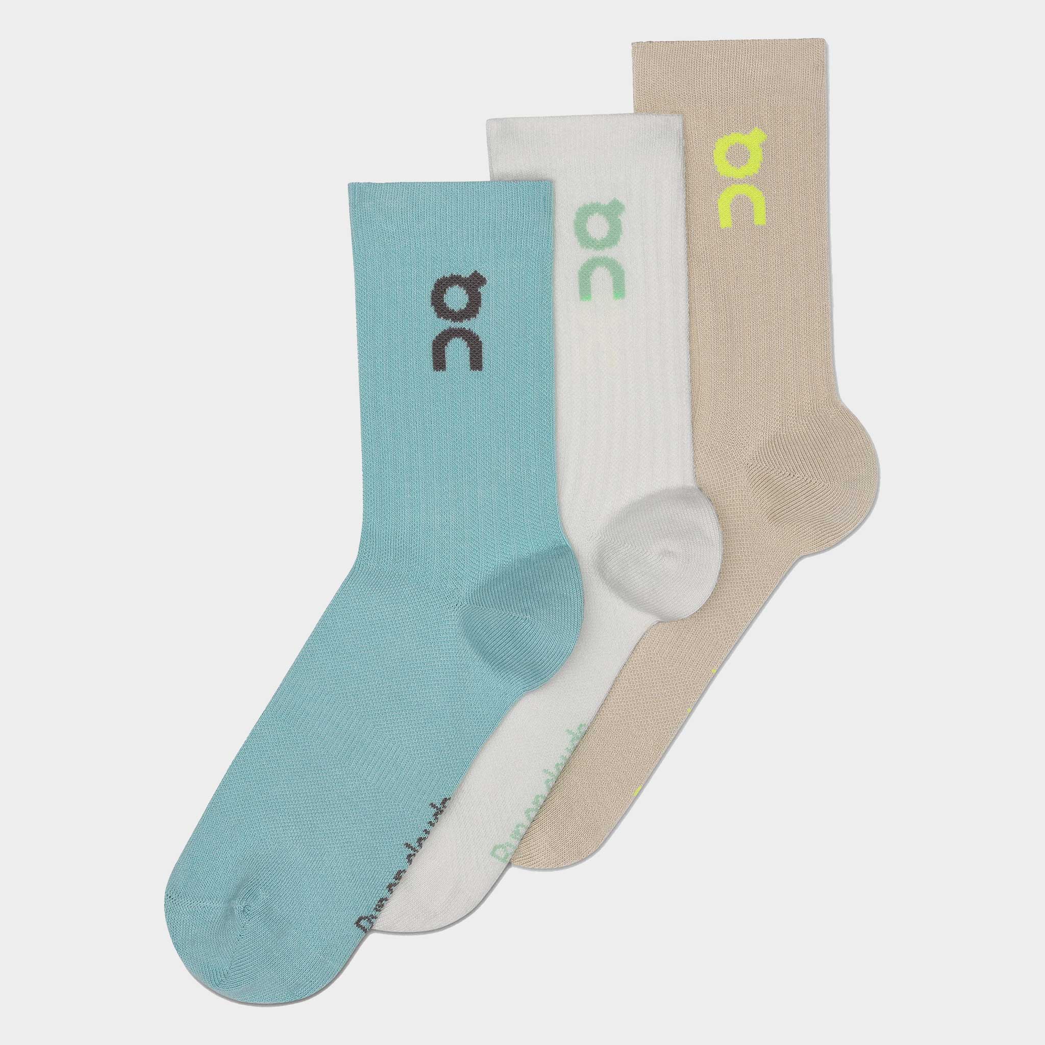 On Logo Sock High (3 Pack)