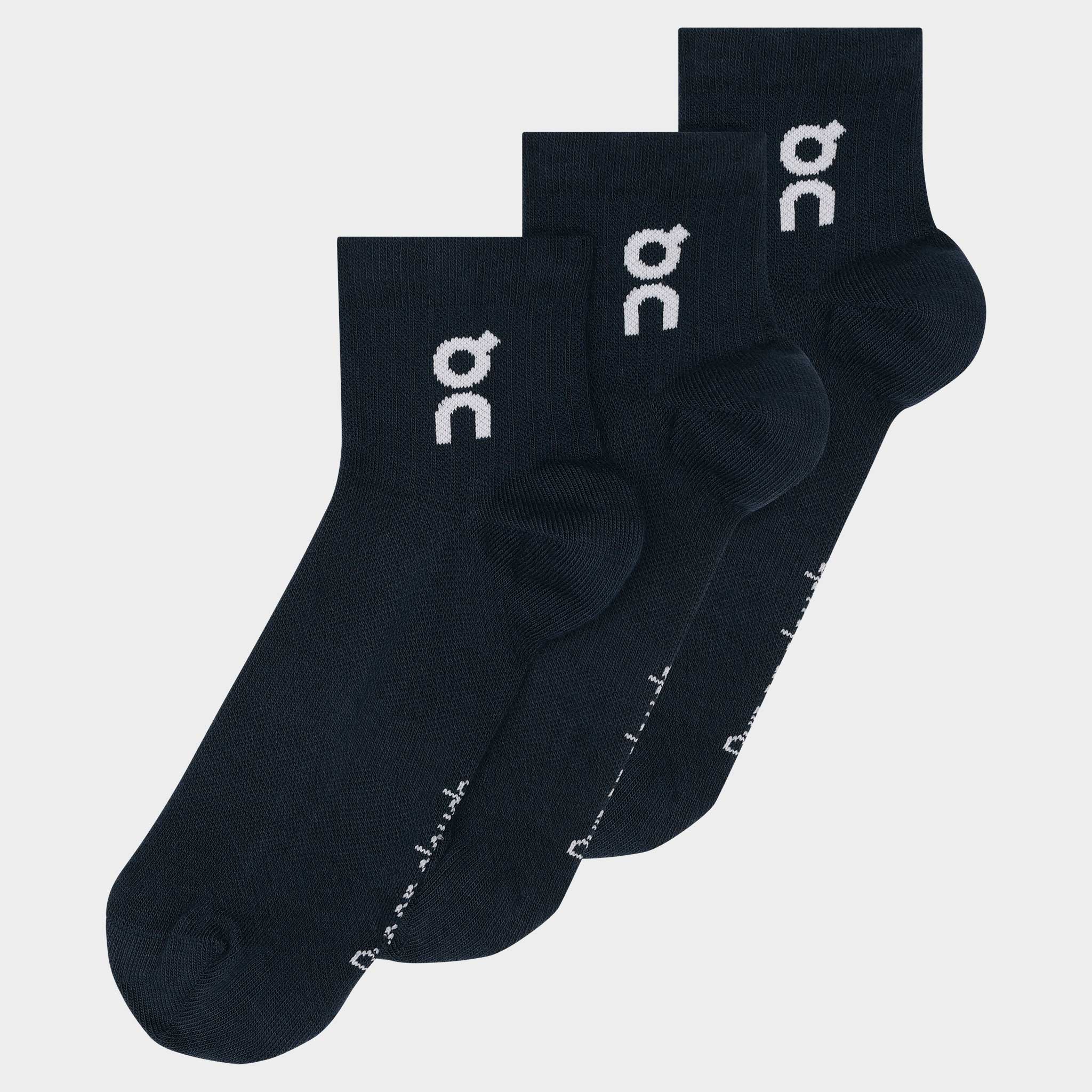 On Logo Sock Mid (3 Pack)