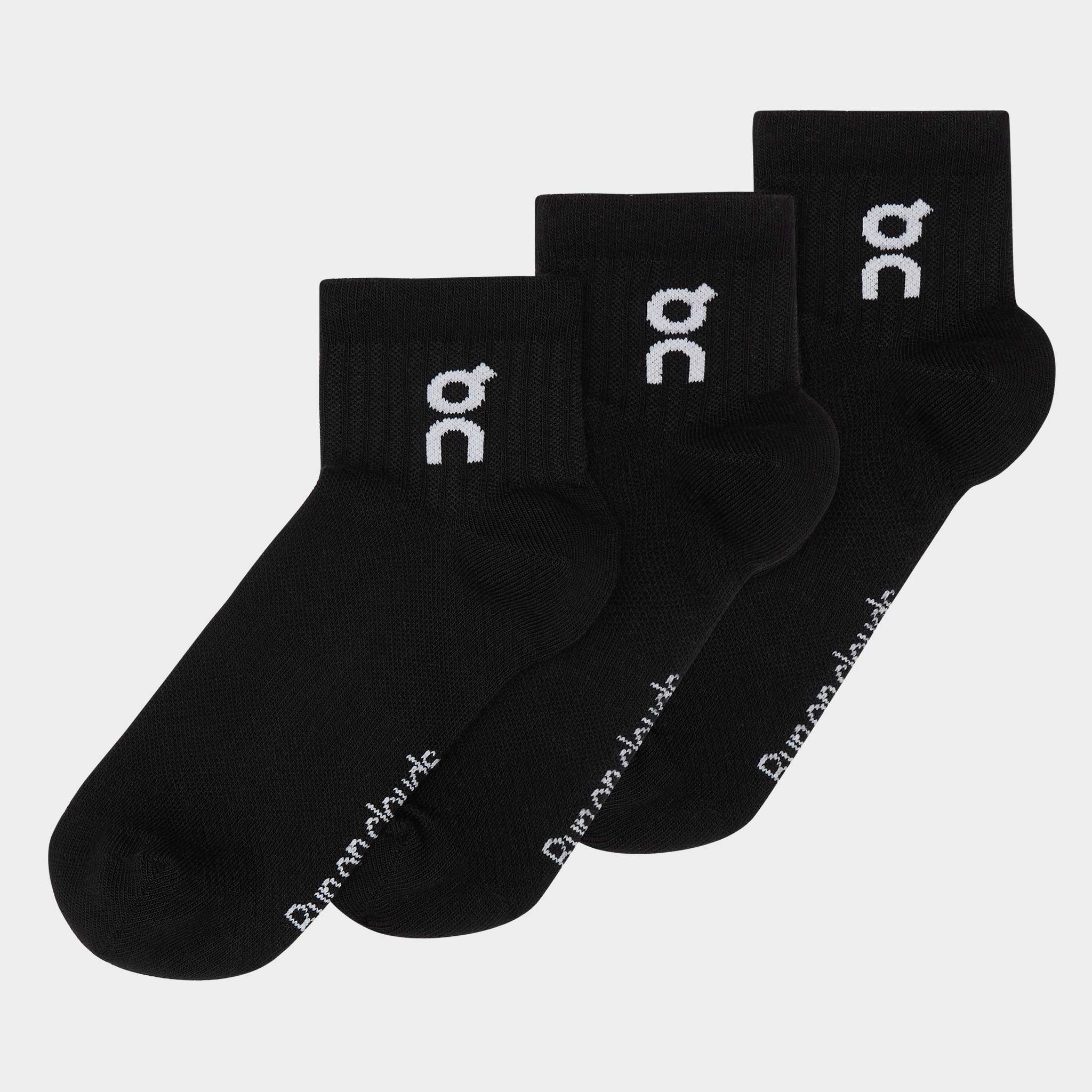 On Logo Sock Mid (3 Pack)