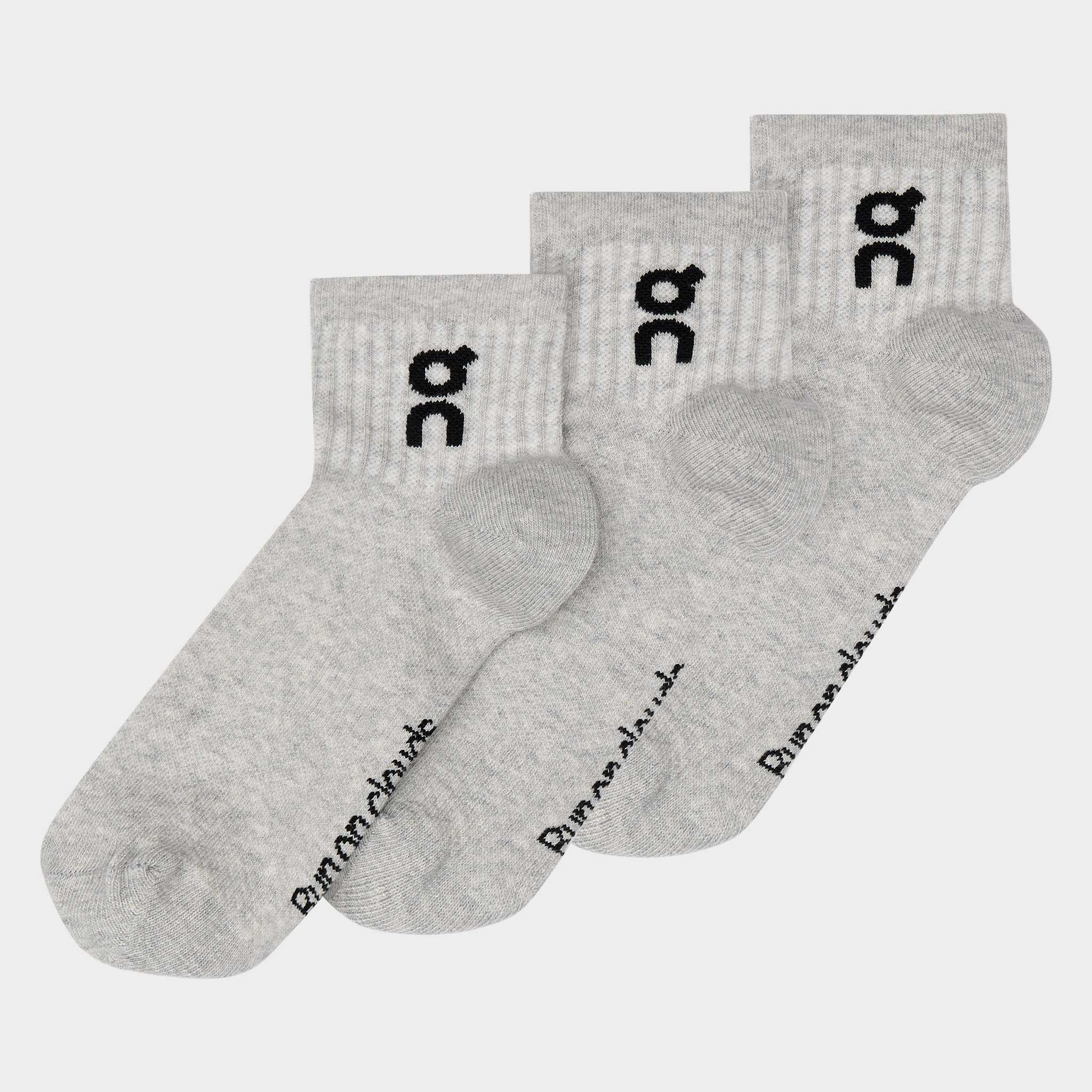 On Logo Sock Mid (3 Pack)