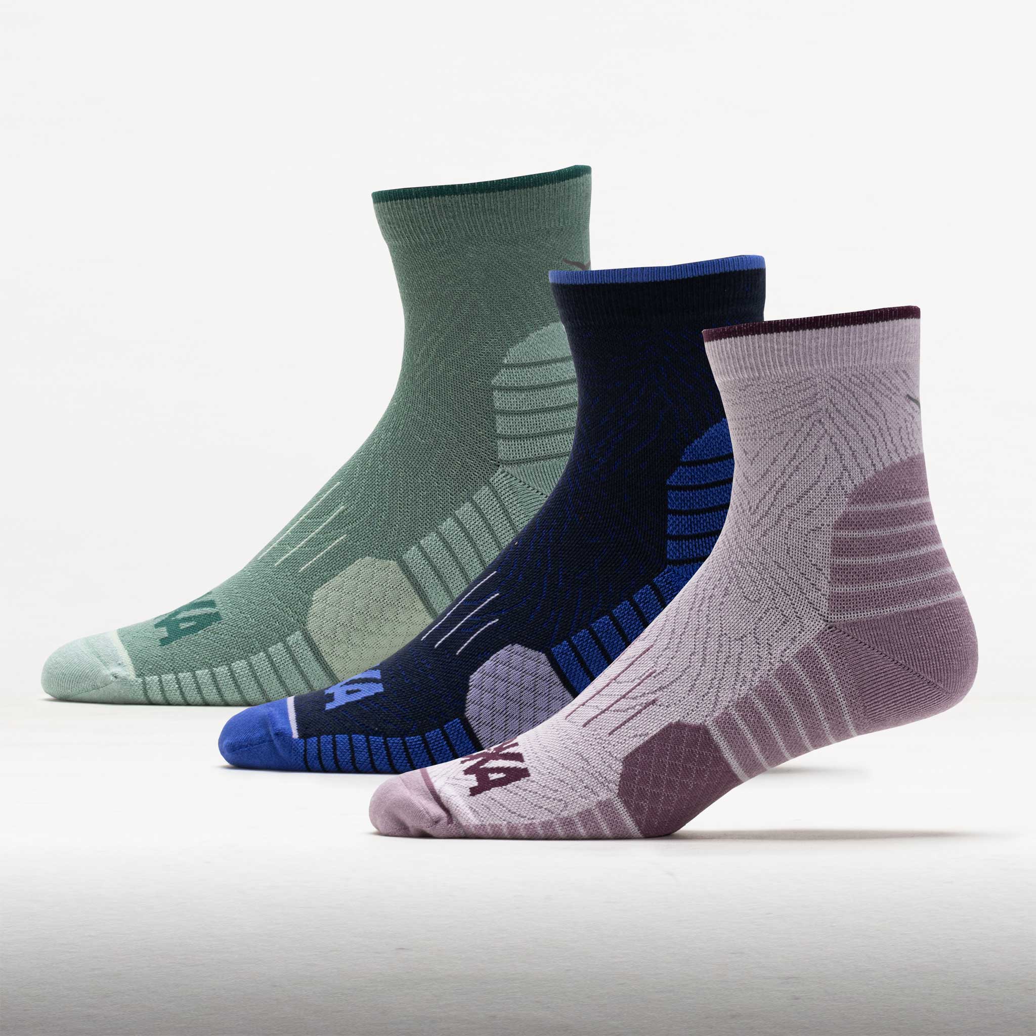 HOKA Quarter Run Sock 3-Pack