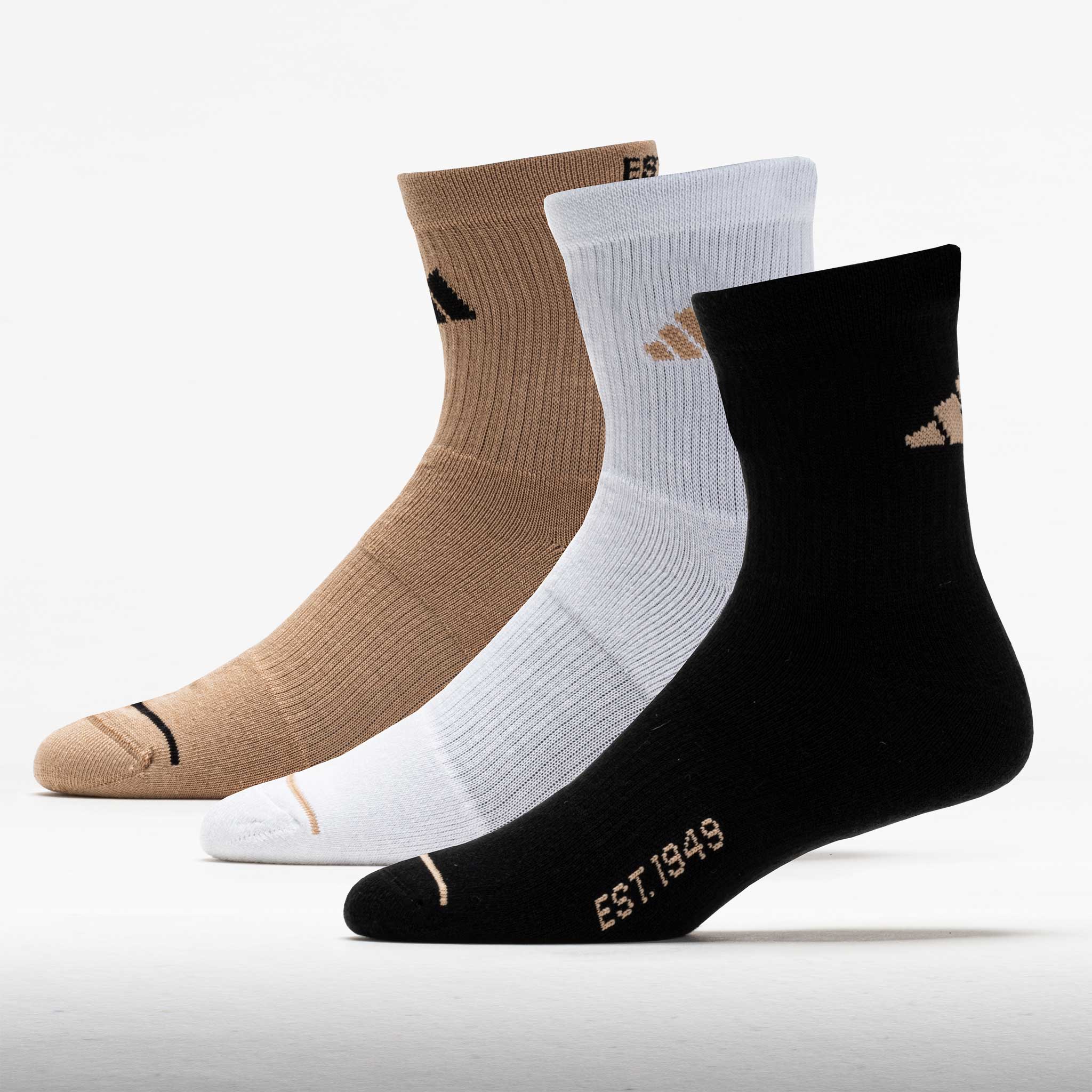 adidas Cushioned Sport 4.0 High Quarter Socks 3-Pack Men's