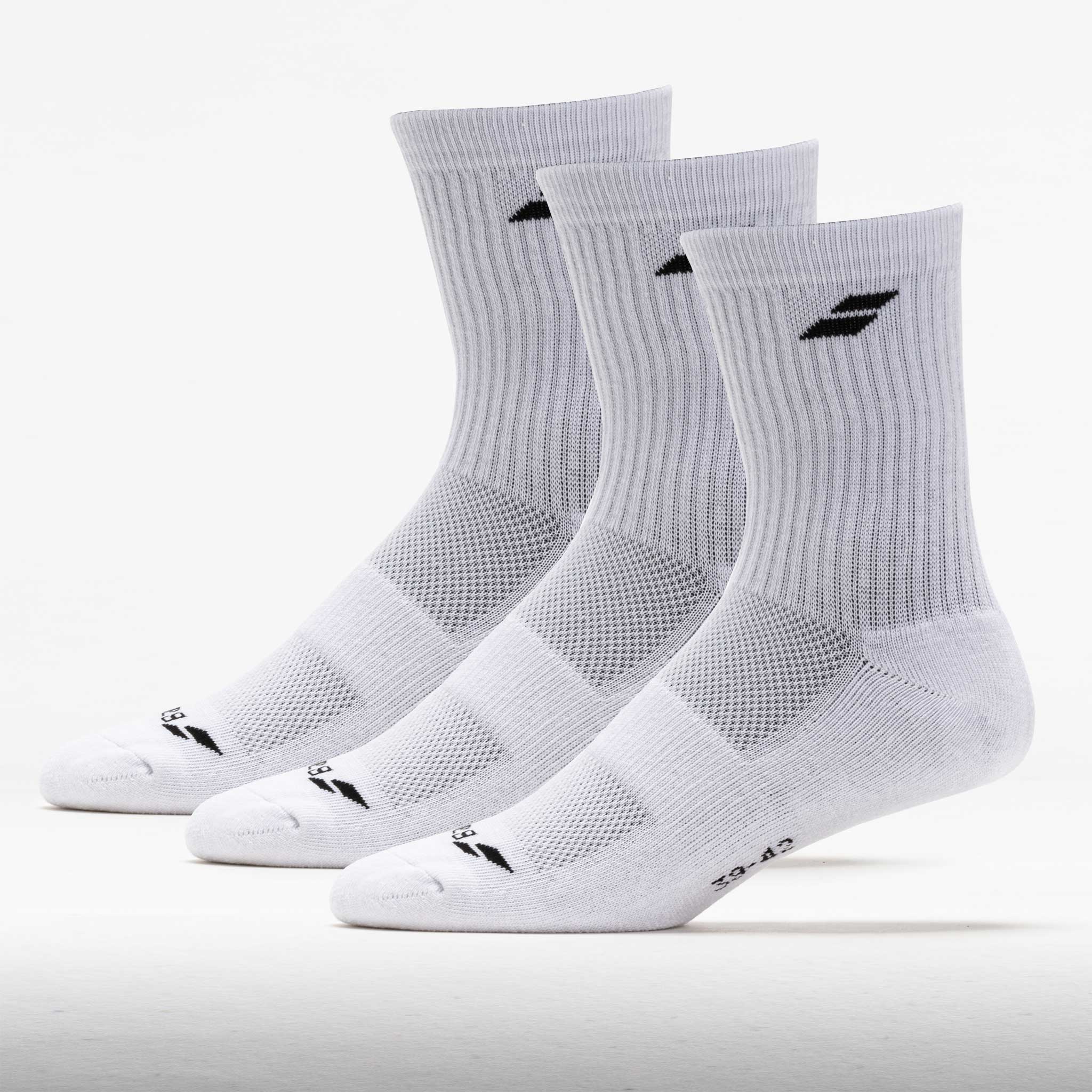 Babolat Crew Logo Socks 3-Pack