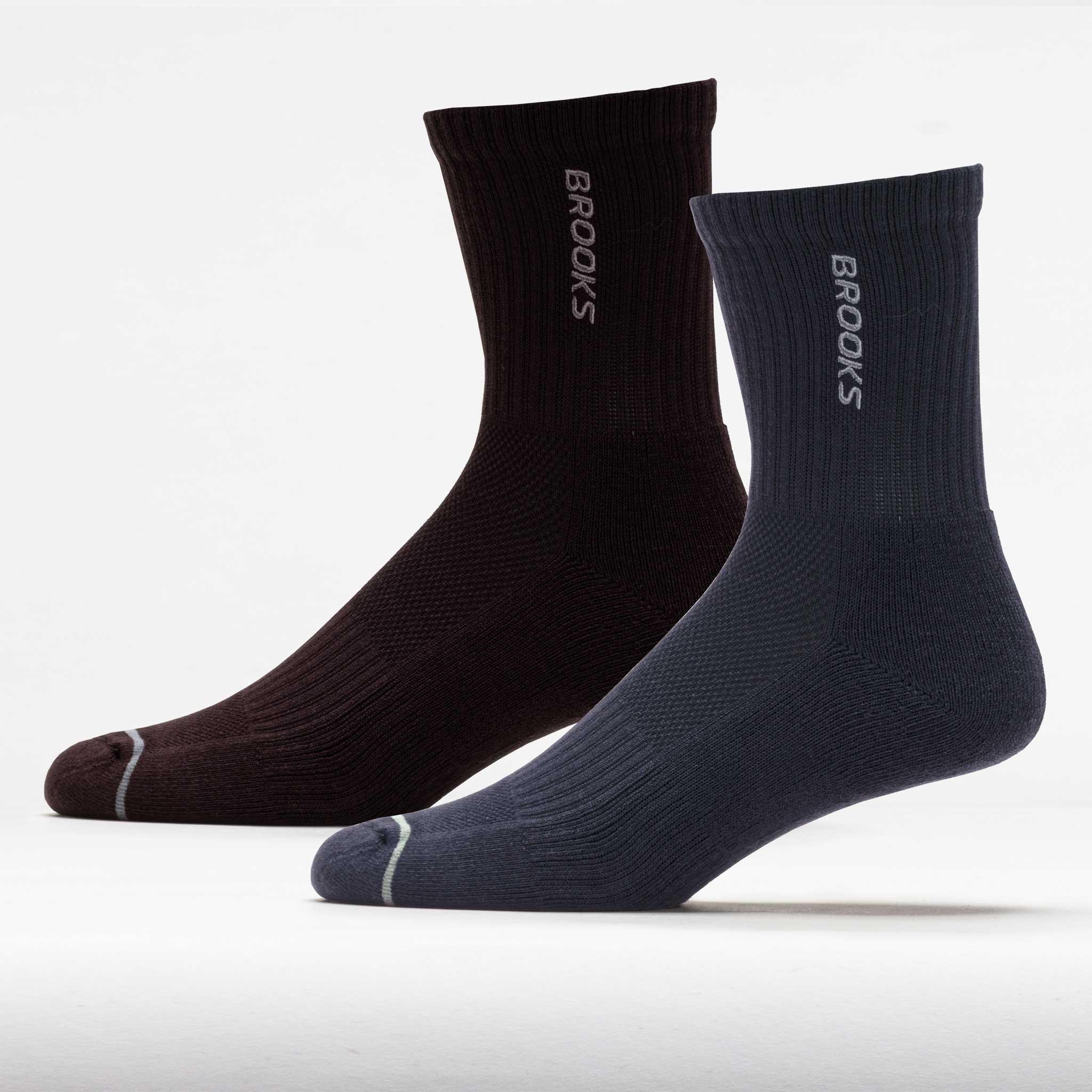Brooks Reset Crew Sock 2-Pack