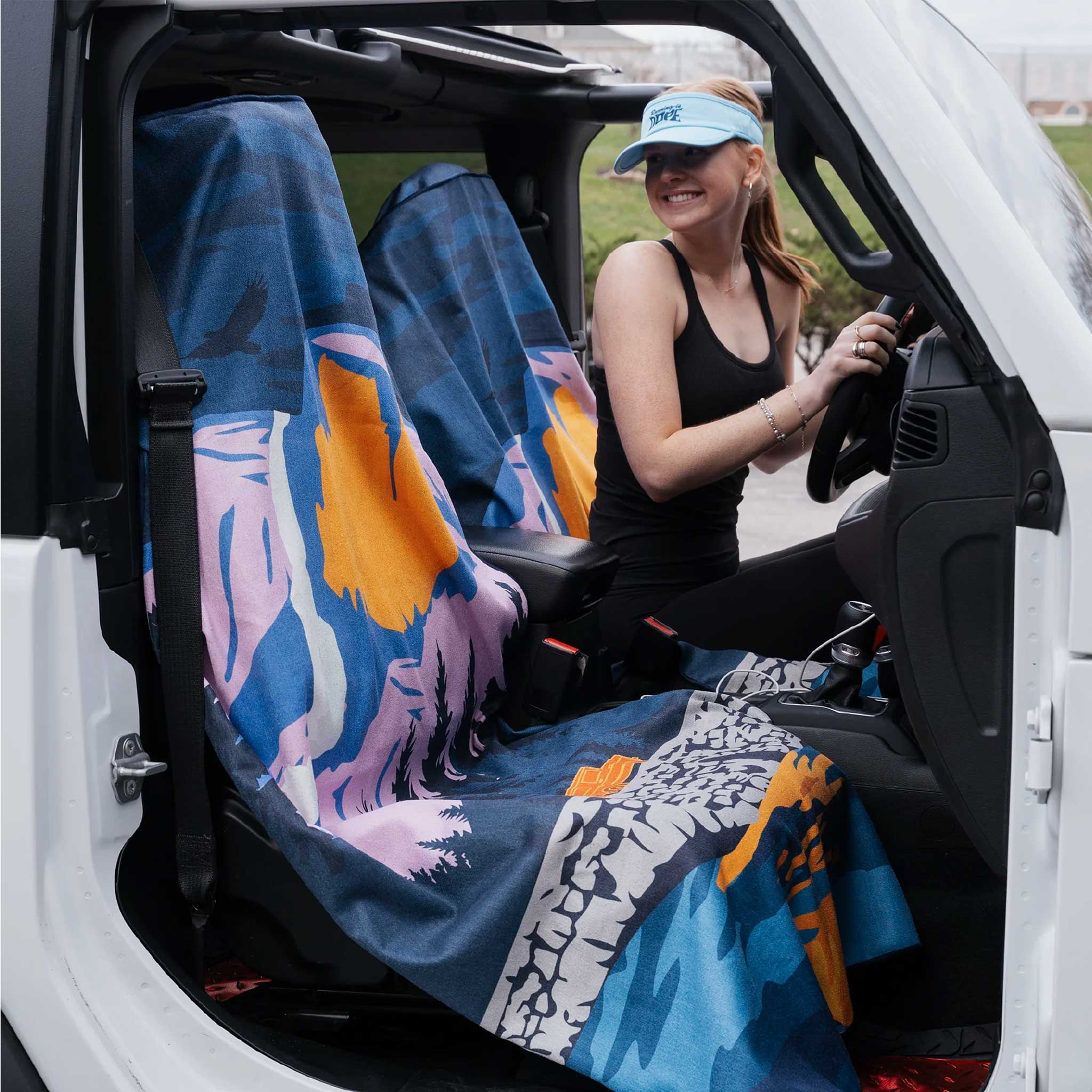 Sprints Microfiber Towel Car Seat Covers