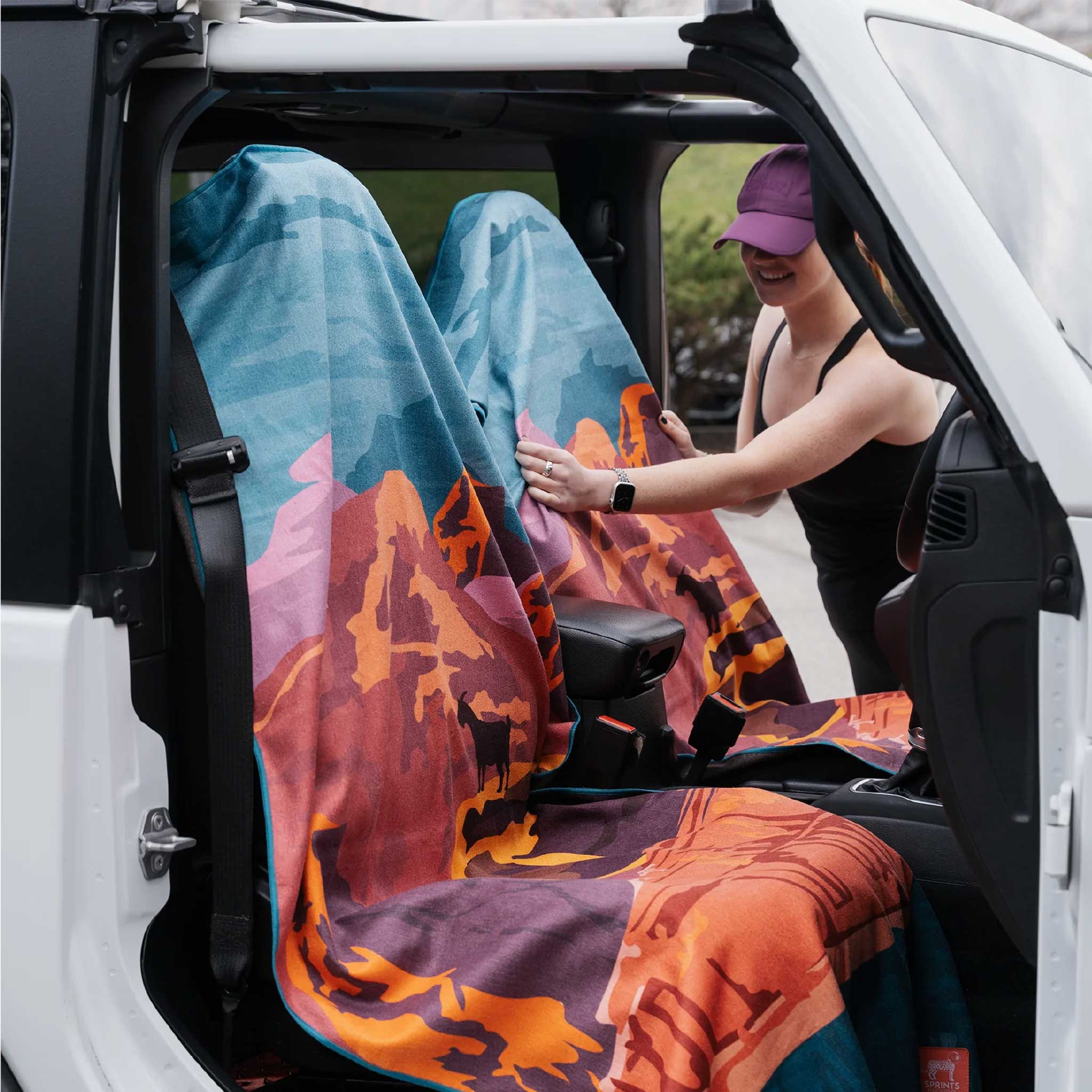Sprints Microfiber Towel Car Seat Covers