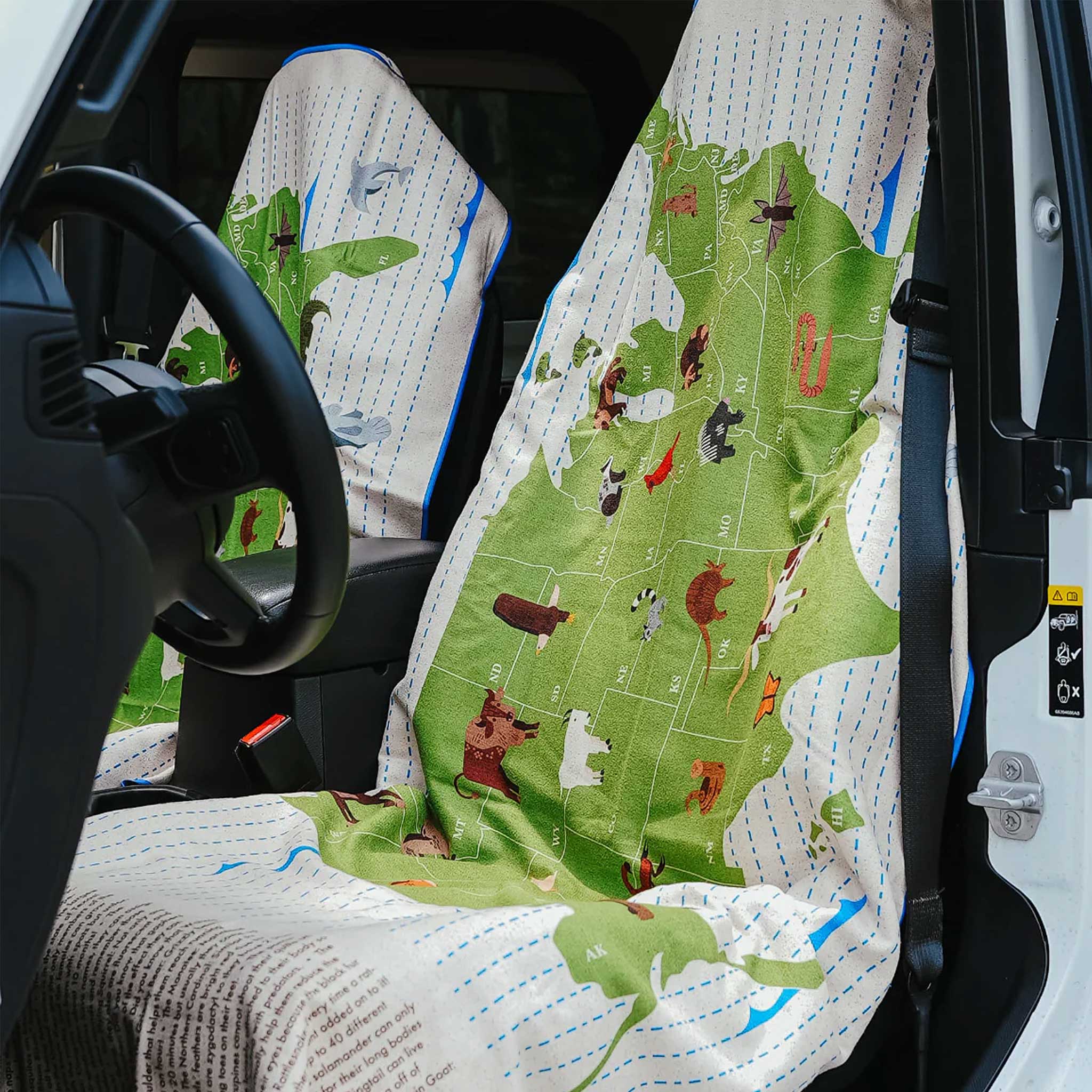 Sprints Microfiber Towel Car Seat Covers