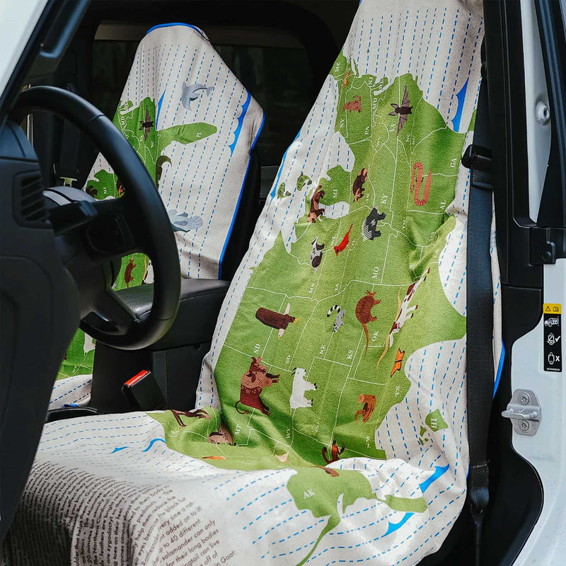 Sprints Microfiber Towel Car Seat Covers