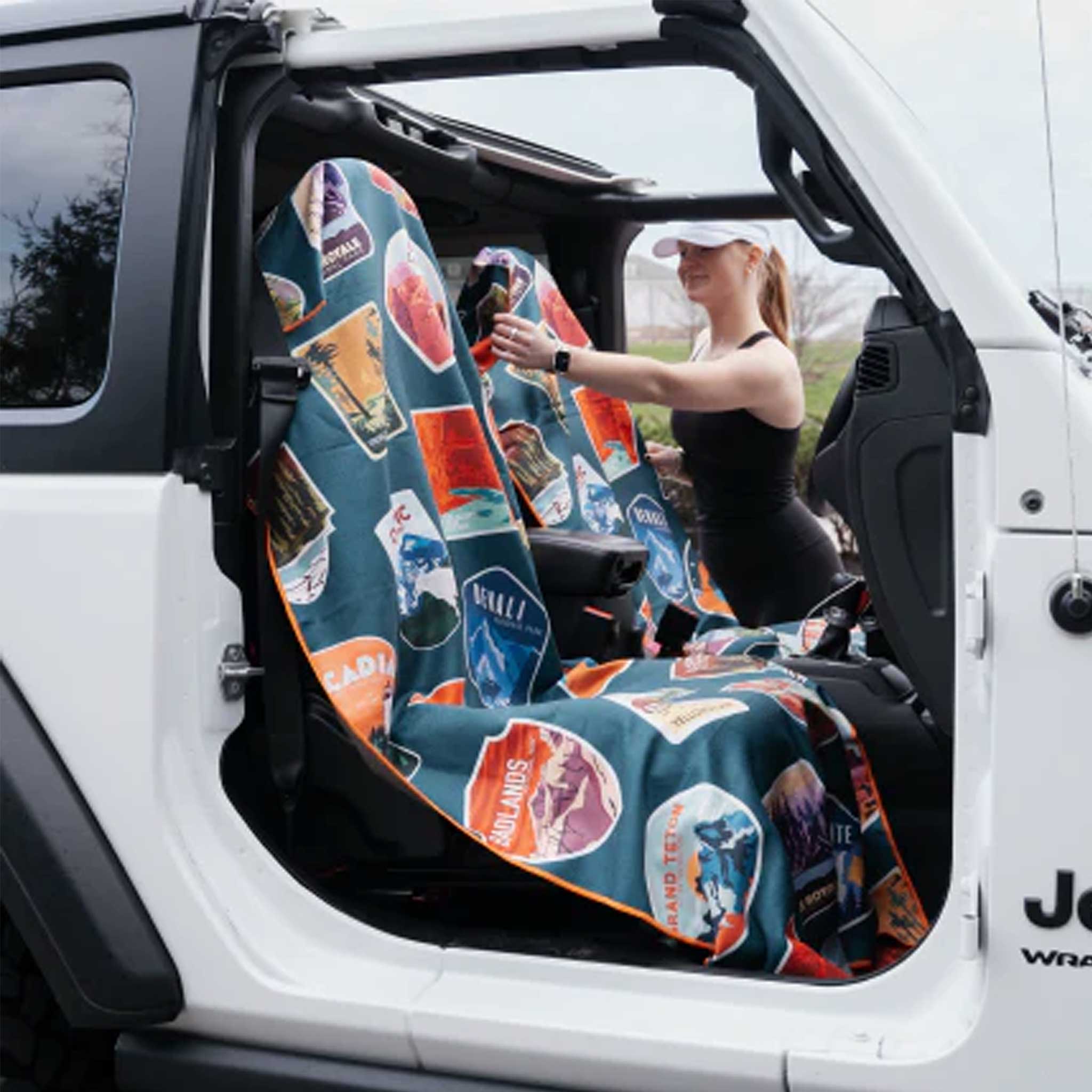 Sprints Microfiber Towel Car Seat Covers
