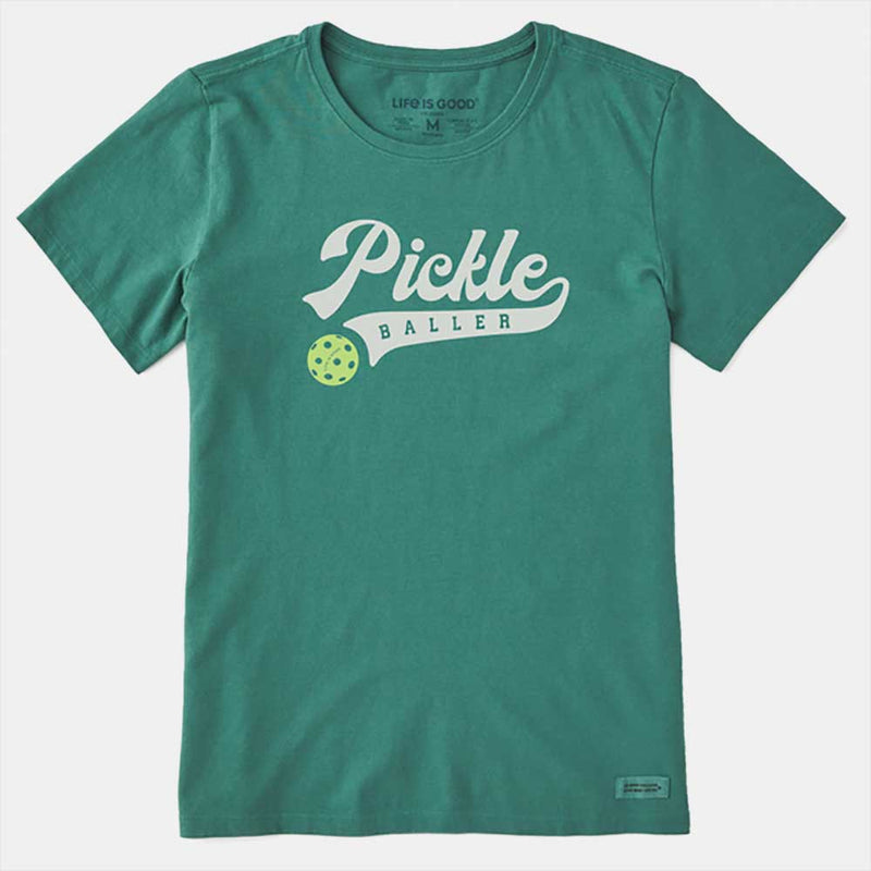 Life is Good Pickle Baller Crusher Tee Women's