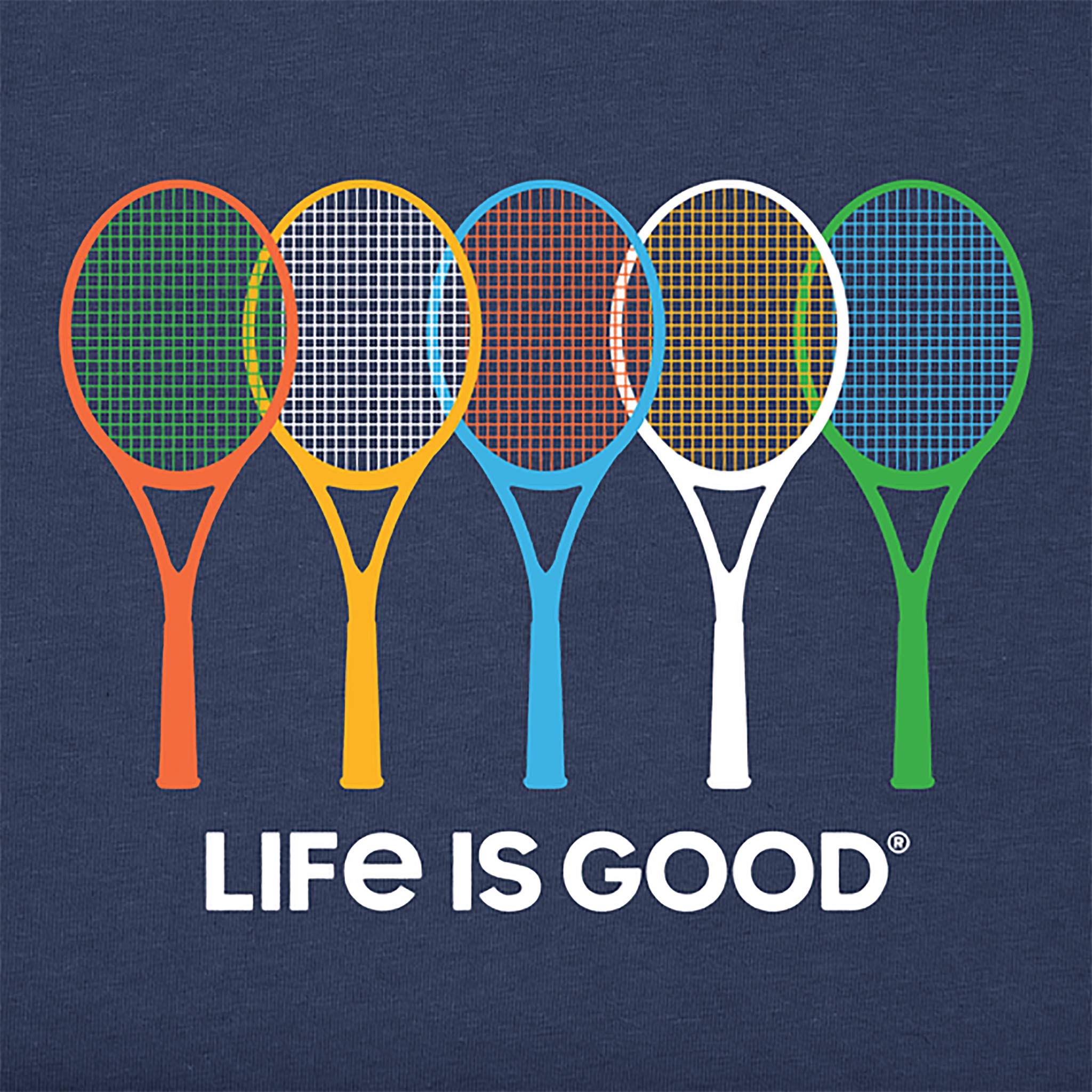 Life is Good Tennis Spectrum Crusher-LITE Tee Women's