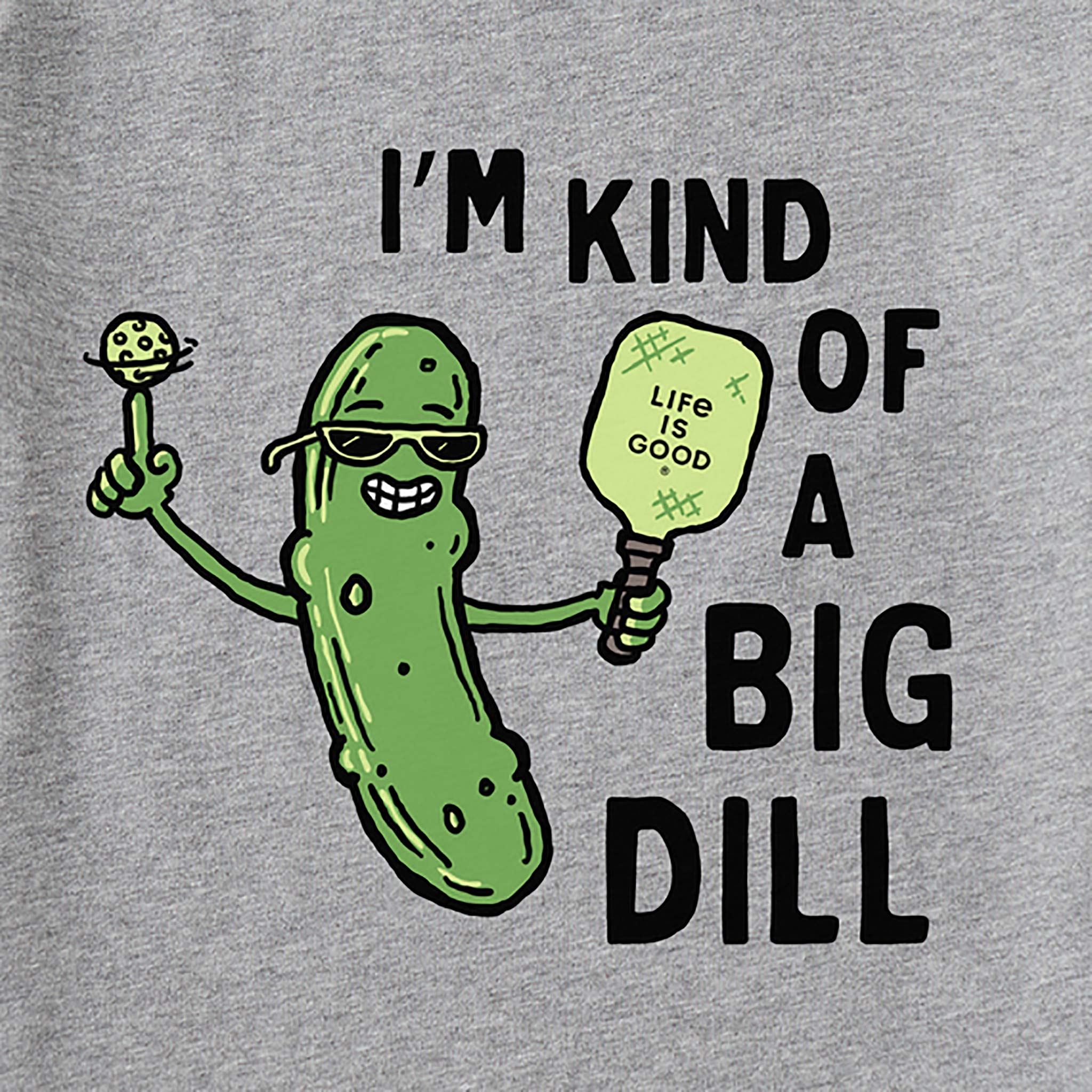 Life is Good Big Dill Pickleball Crusher-LITE Tee Men's – Holabird