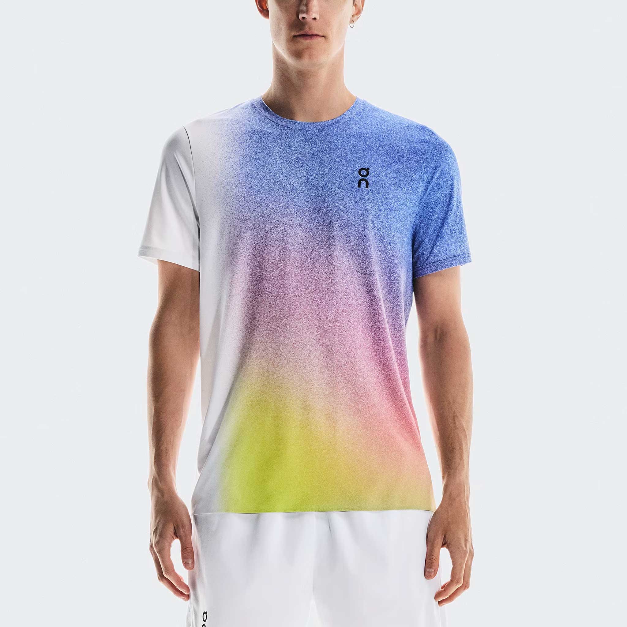 オン On Tennis Court-T　WHITE/LIME【海外サイズ:S】 On Court-T Men's – Holabird Sports