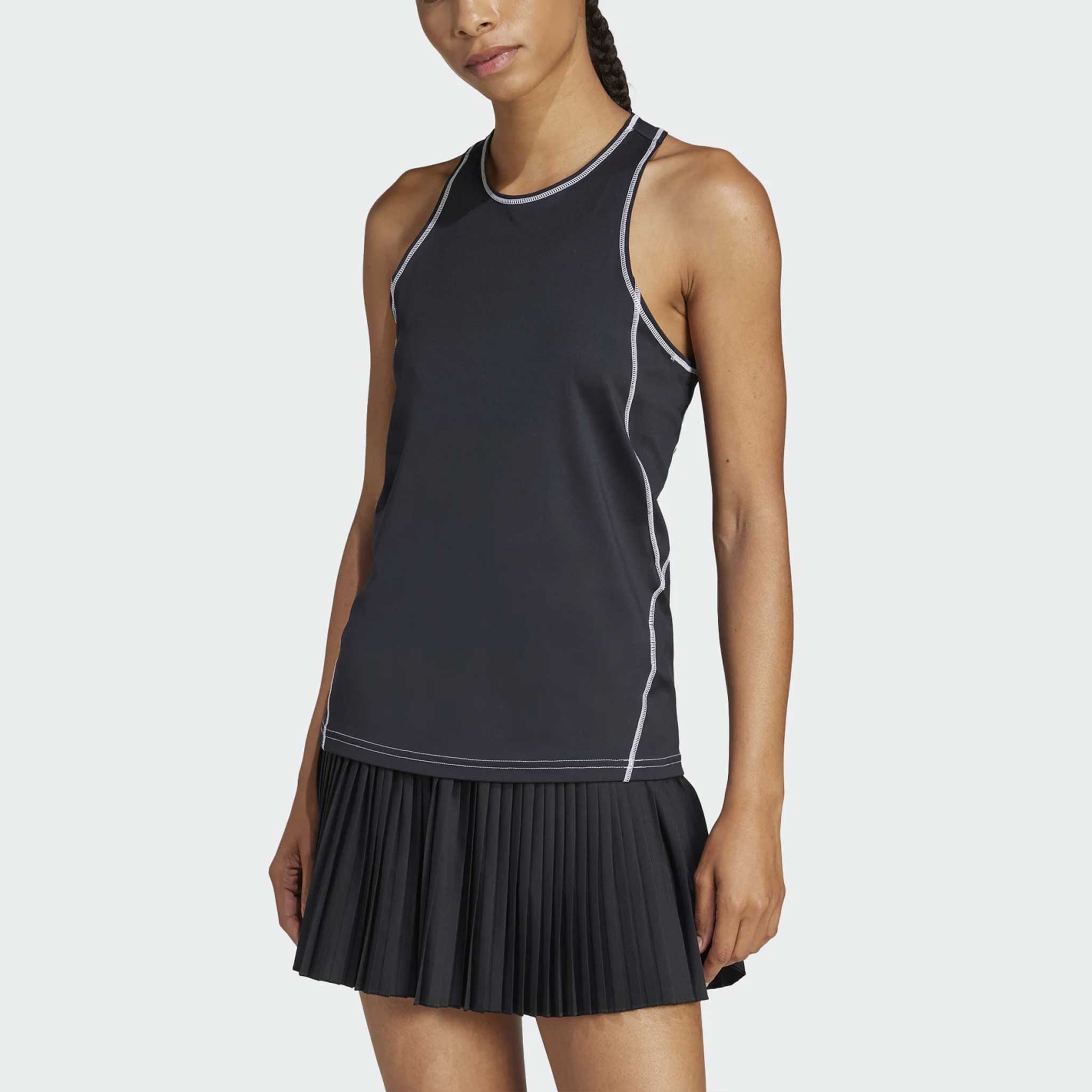 white christmas dresses adidas Club Tank Top Women (Black)