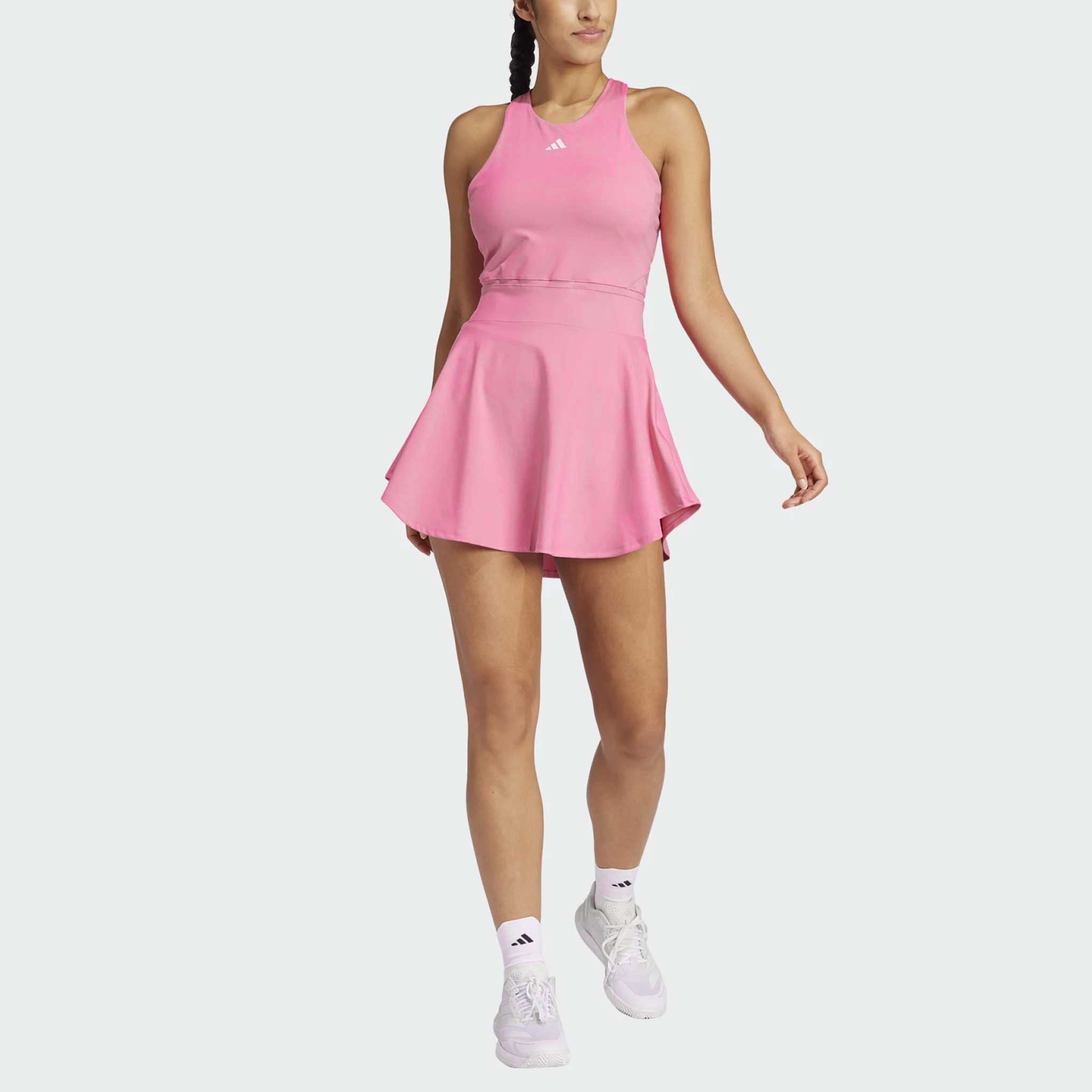 adidas Women's Tennis Climacool Y-Dress - Pink Fusion - Large adidas Women's Tennis Climacool Y-Dress - Pink Fusion - Large