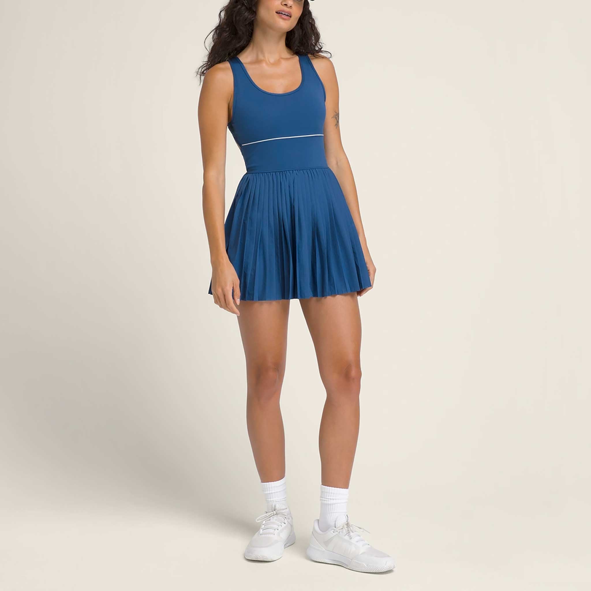 Wilson Women's Sportif Tennis Dress in Court Blue