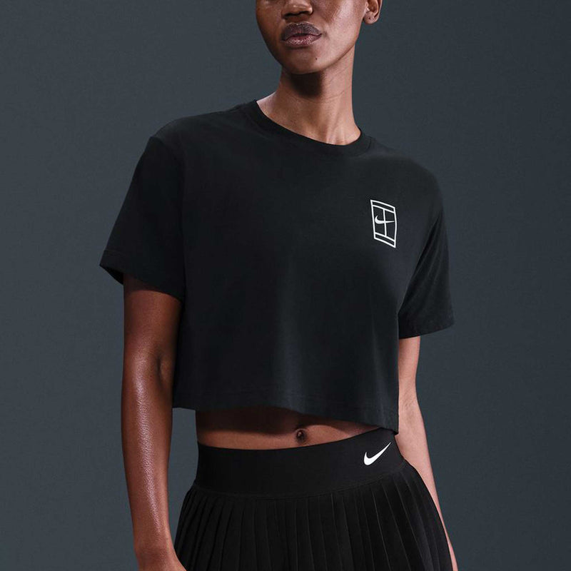Nike Dri-Fit Slam Short Sleeve Crop Tee Women's
