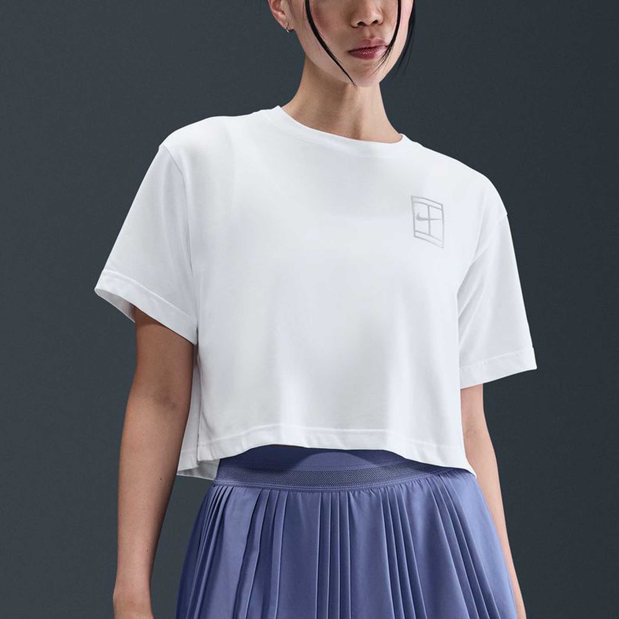 Nike Dri-Fit Slam Short Sleeve Crop Tee Women's