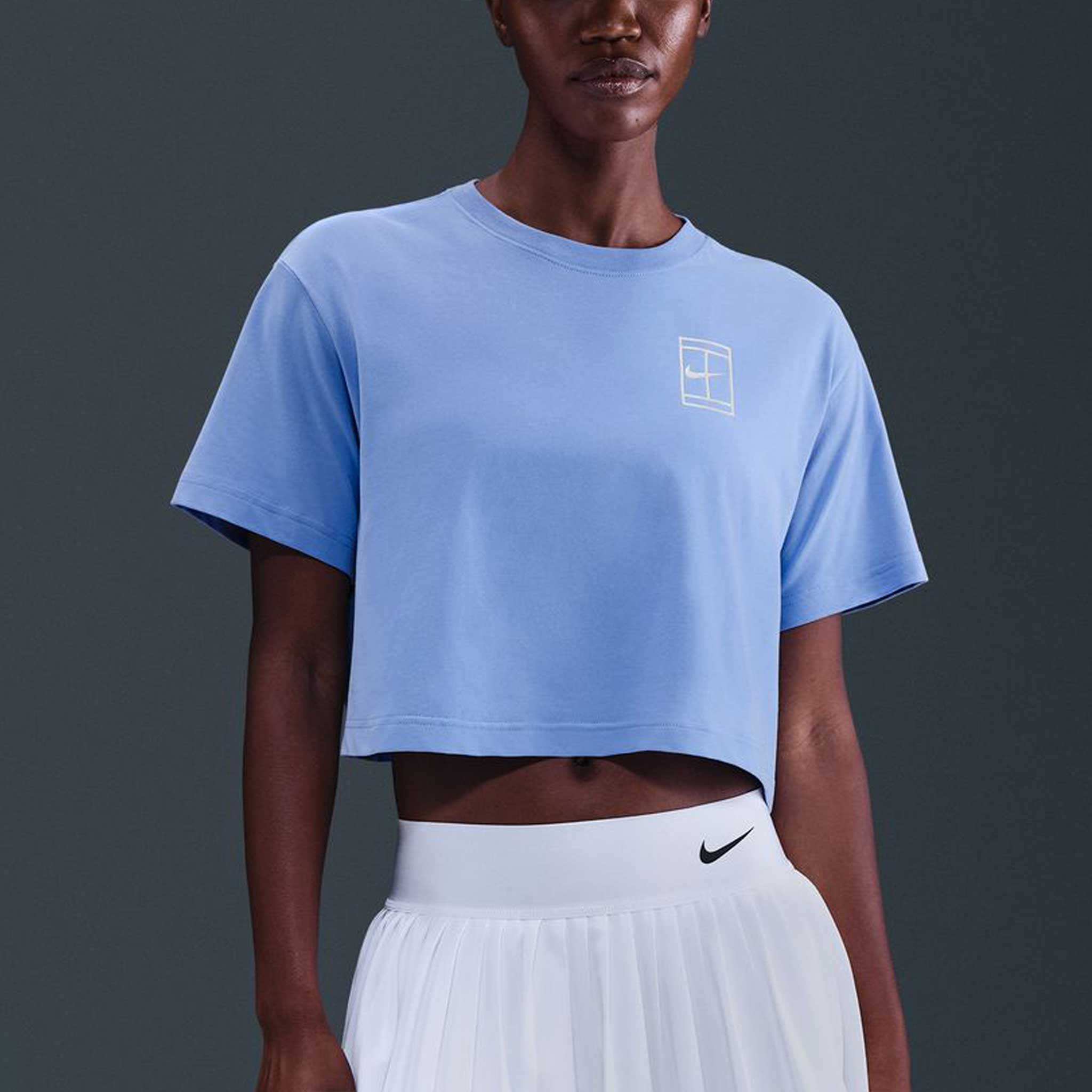 Nike Dri-Fit Slam Short Sleeve Crop Tee Women's