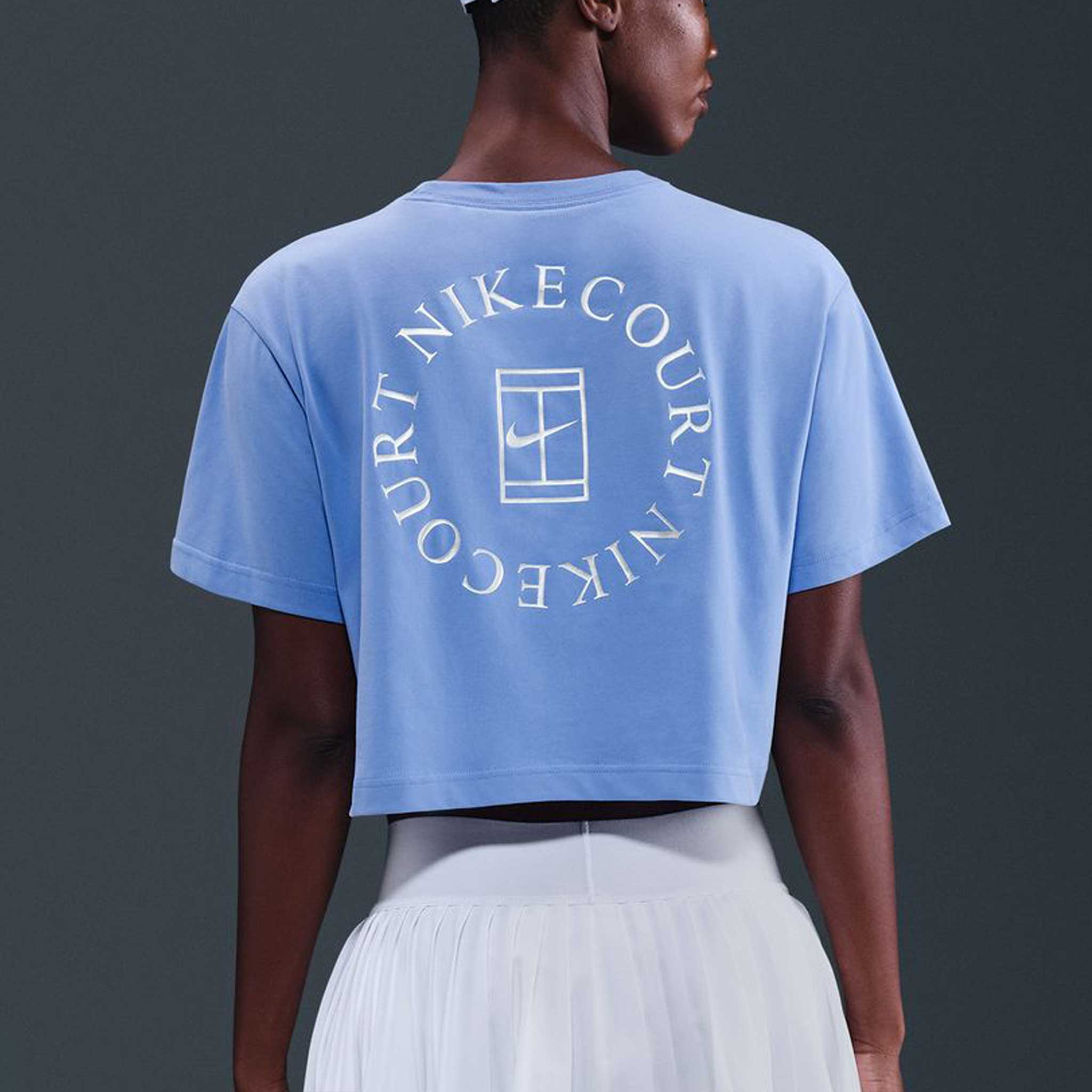 Nike Dri-Fit Slam Short Sleeve Crop Tee Women's