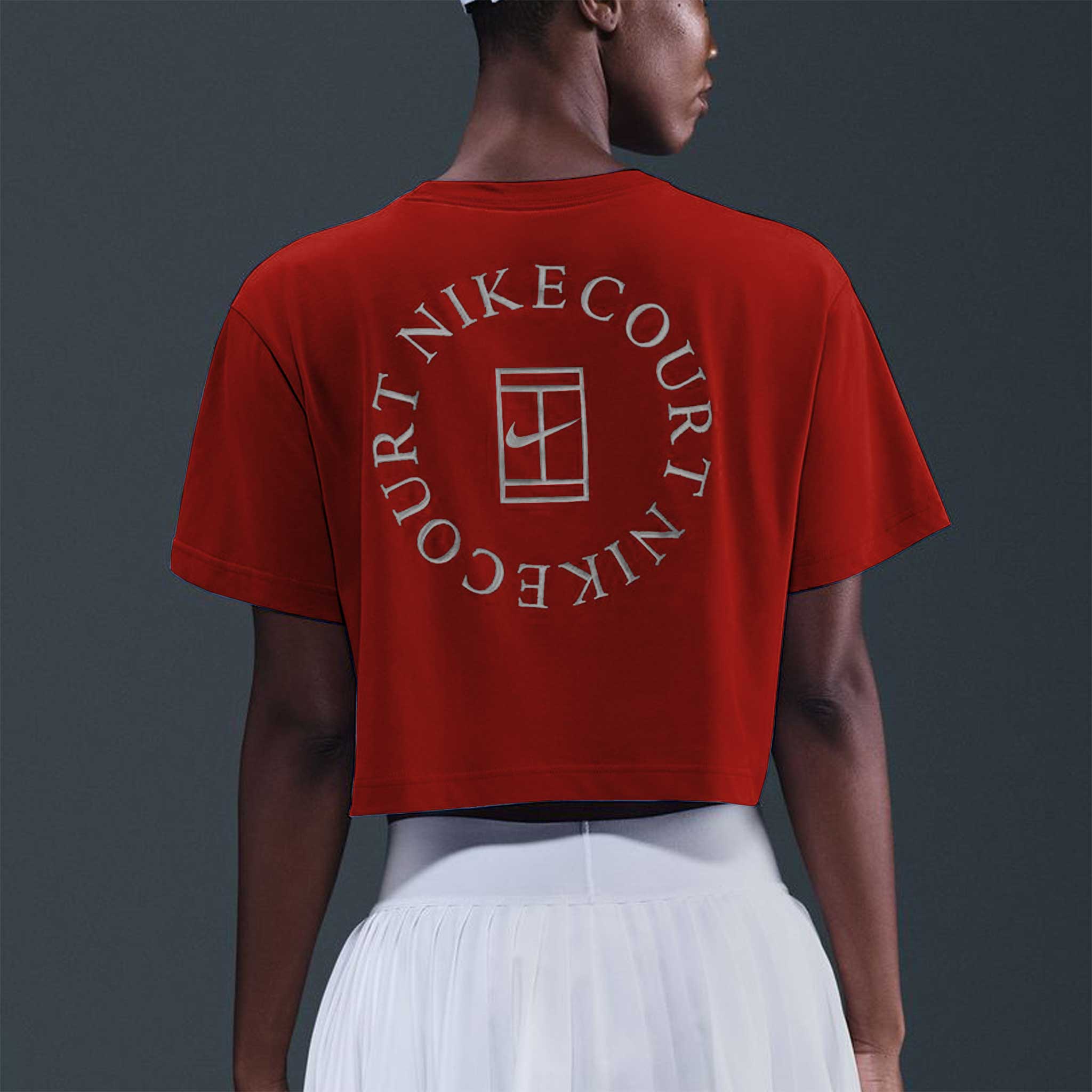 Nike Dri-Fit Slam Short Sleeve Crop Tee Women's