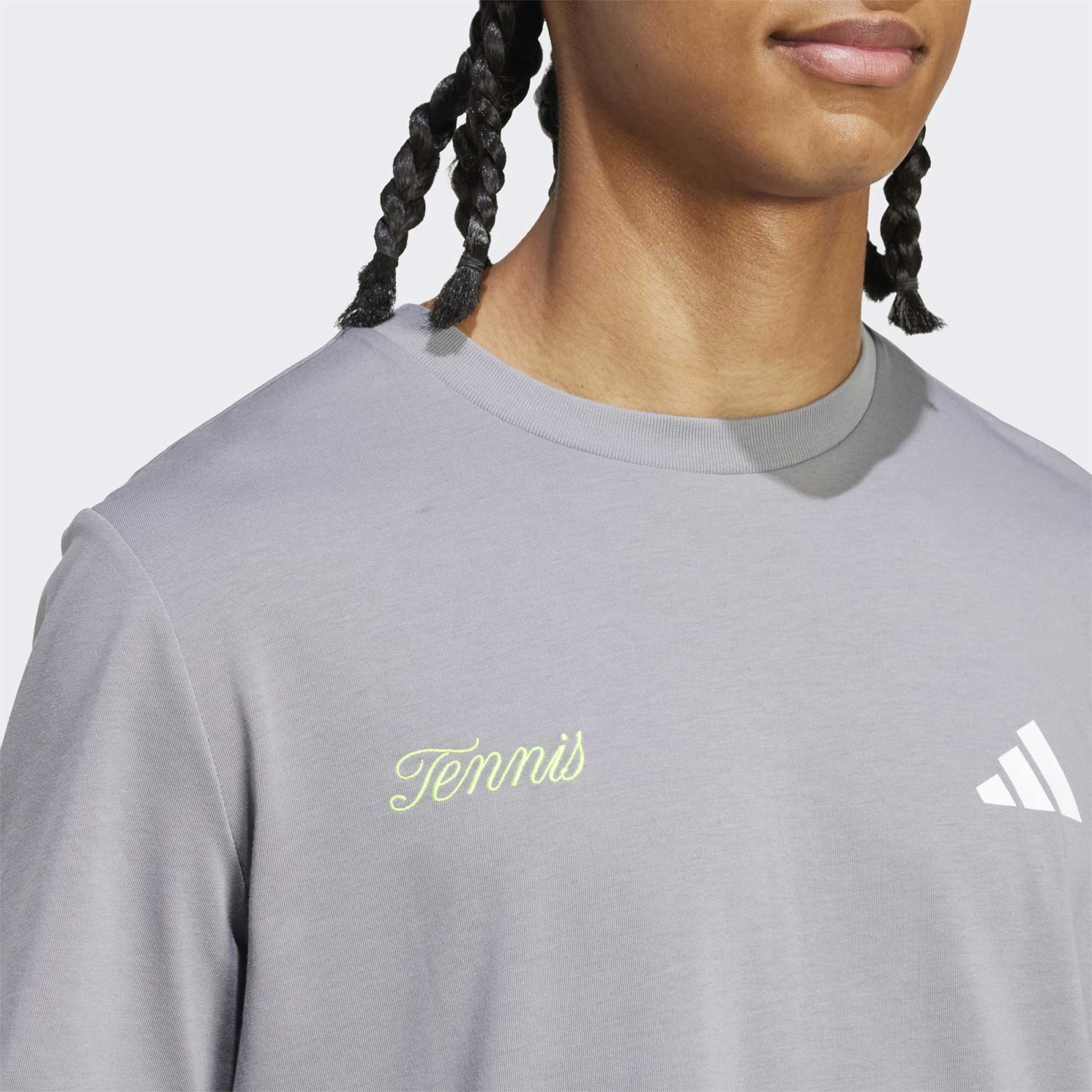 adidas Tennis Apple Graphic Tee Men's
