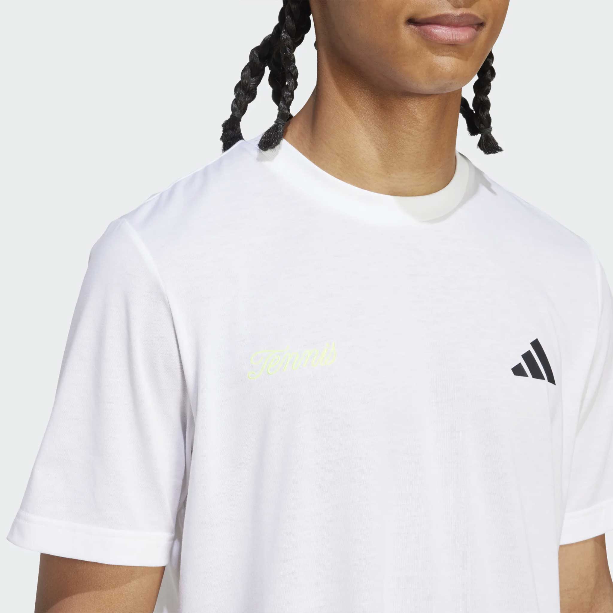 adidas Tennis Apple Graphic Tee Men's