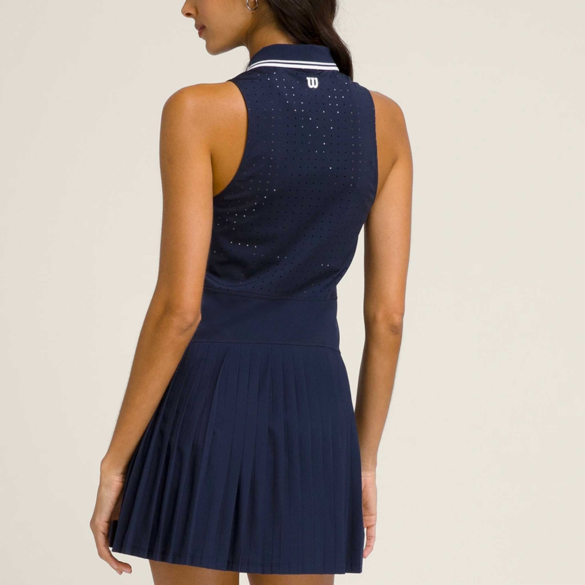レディース テニス ドレス Tennis Dress ウィニング テニスドレス - ブラック by Wilson Japan Sportswear