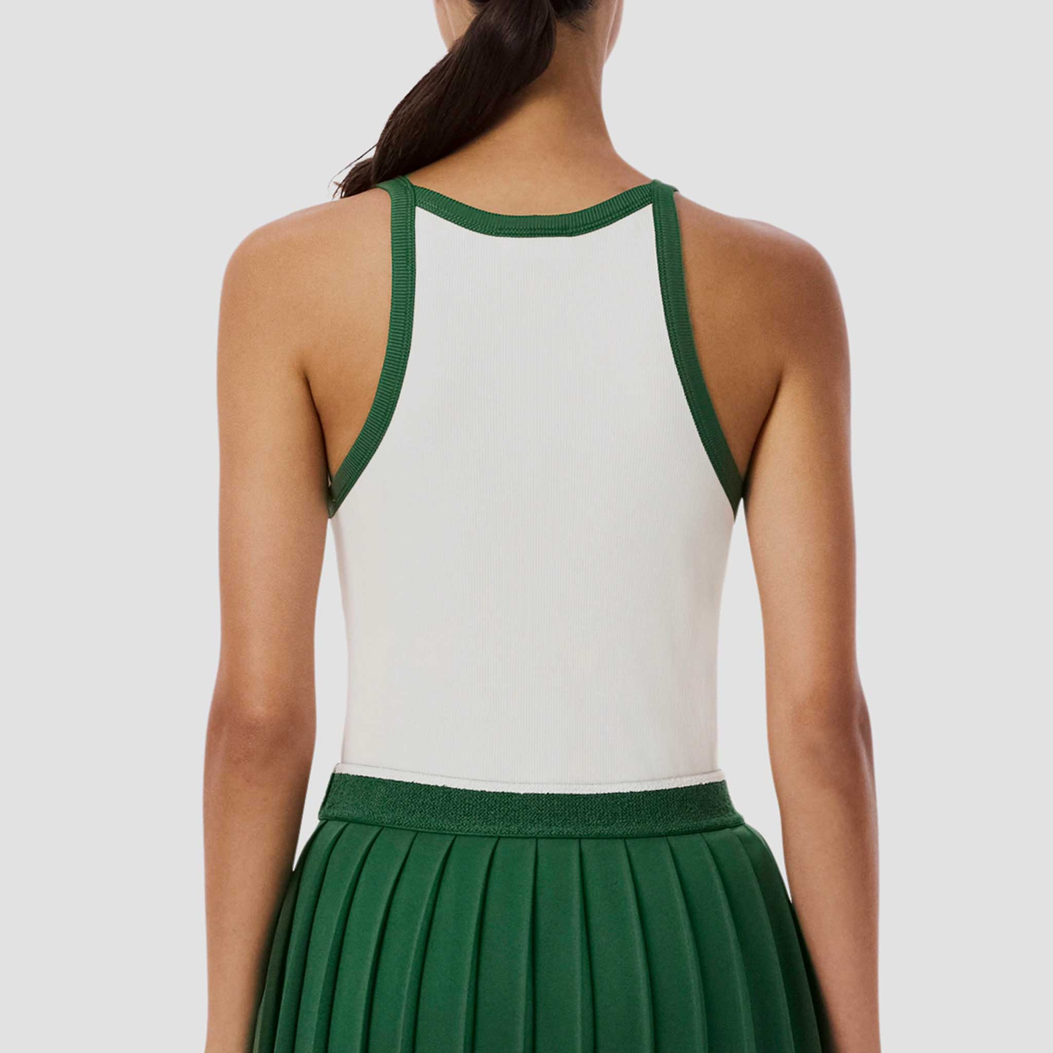 Lacoste Sport Ultra Dry Ribbed Knit Tank Women's