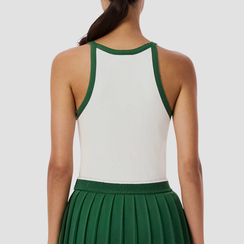 Lacoste Sport Ultra Dry Ribbed Knit Tank Women's