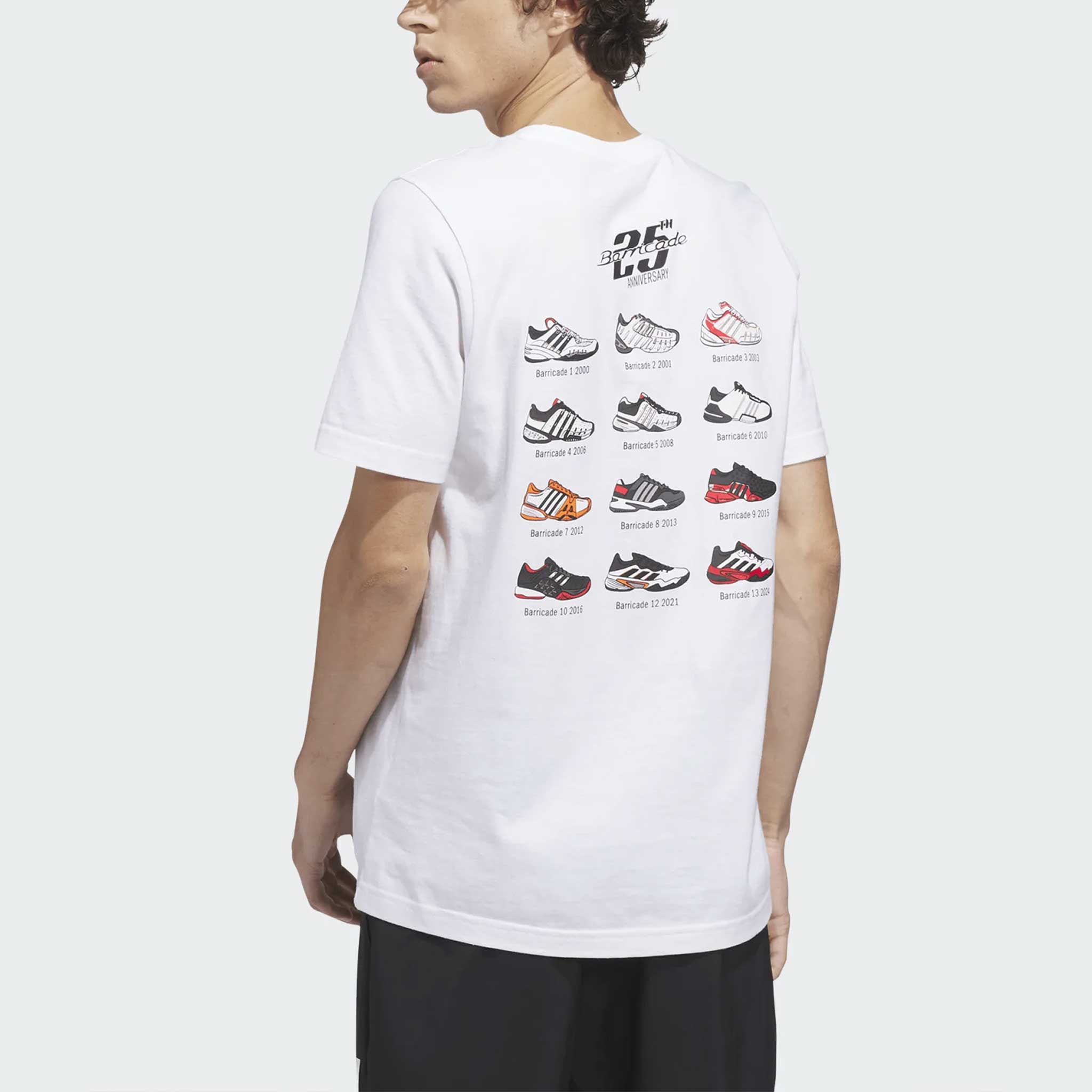 ◆ぴーたん◆ adidas Barricade 25th Anniversary Tee Men's – Holabird Sports