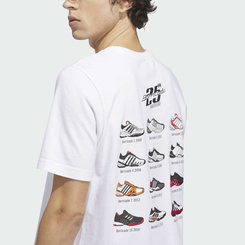 adidas Barricade 25th Anniversary Tee Men's