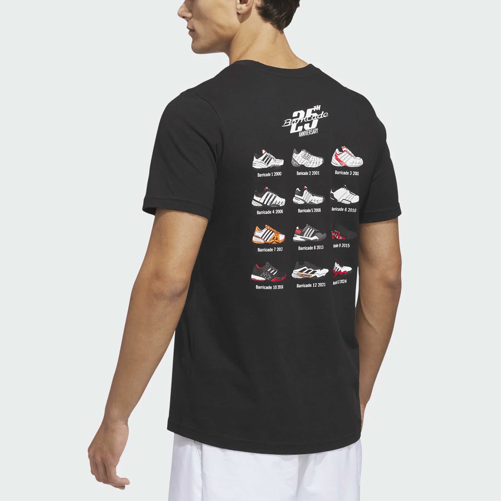 adidas Barricade 25th Anniversary Tee Men's
