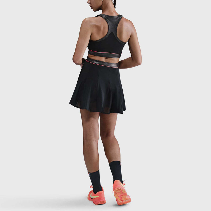 nike dri fit slam dress Nike Women's NikeCourt Slam Dri-FIT Tennis Dress, Large, Black